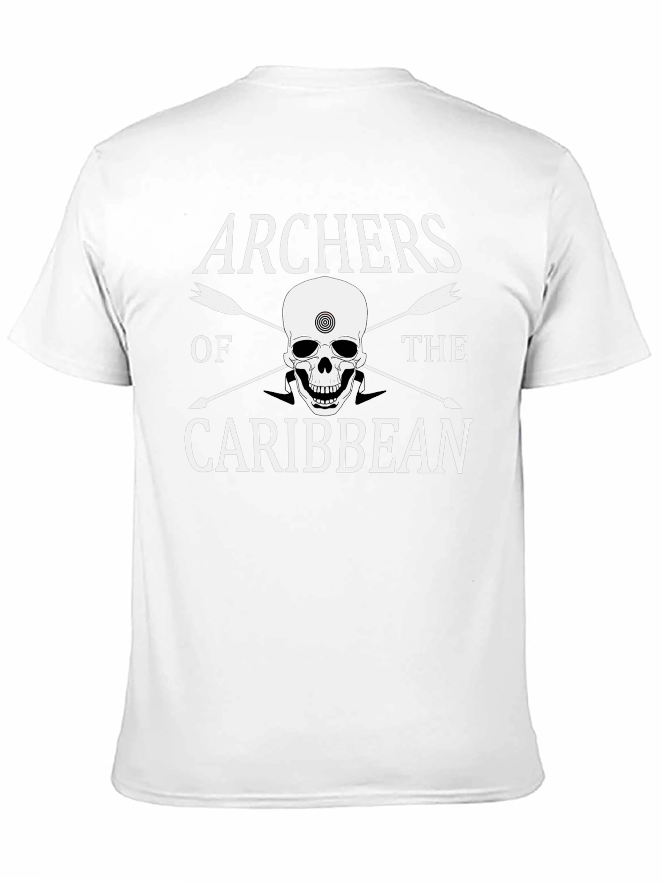 Archers of the Caribbean Black T-Shirt