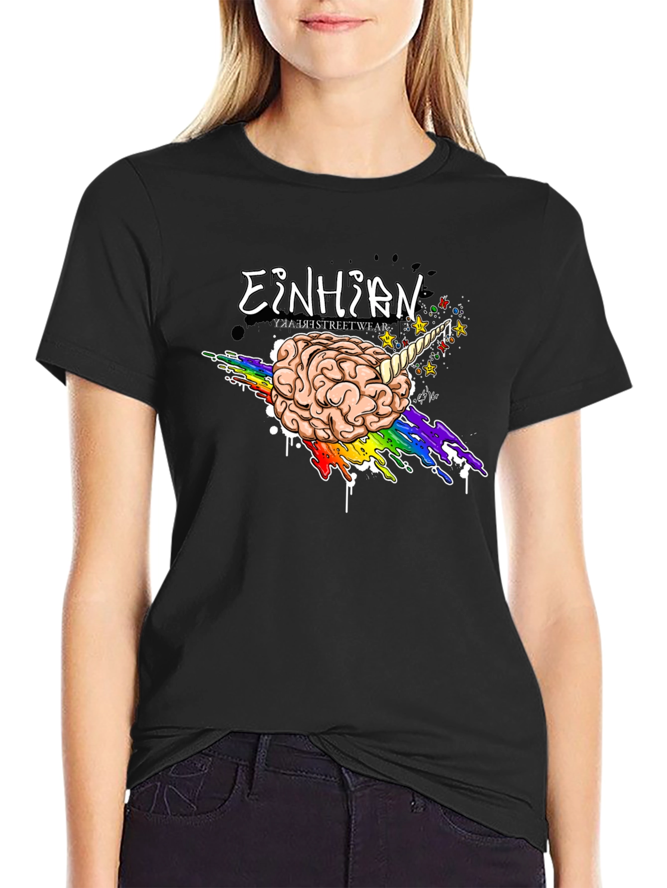Einhorn Streetwear T-Shirt
