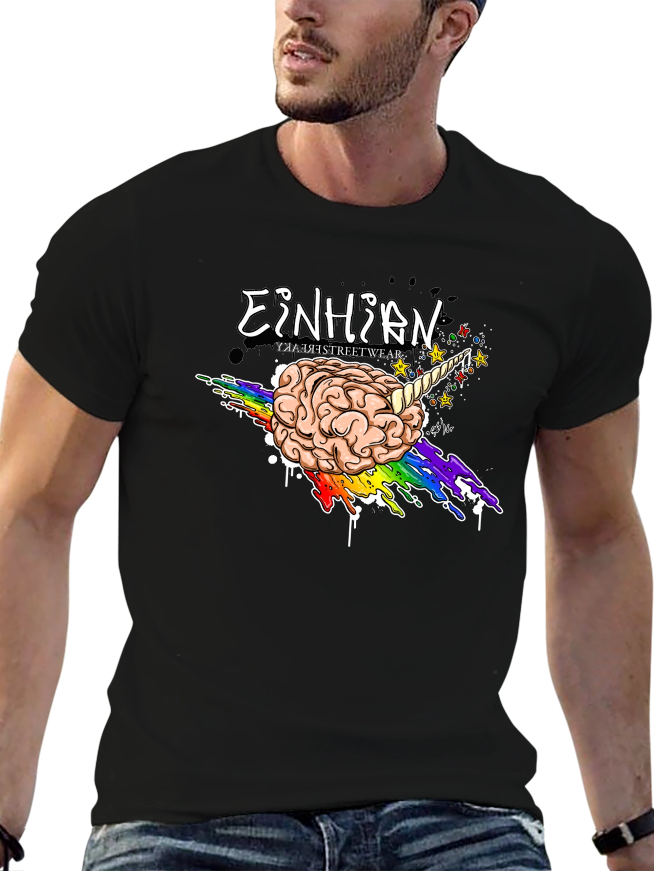 Einhorn Streetwear T-Shirt