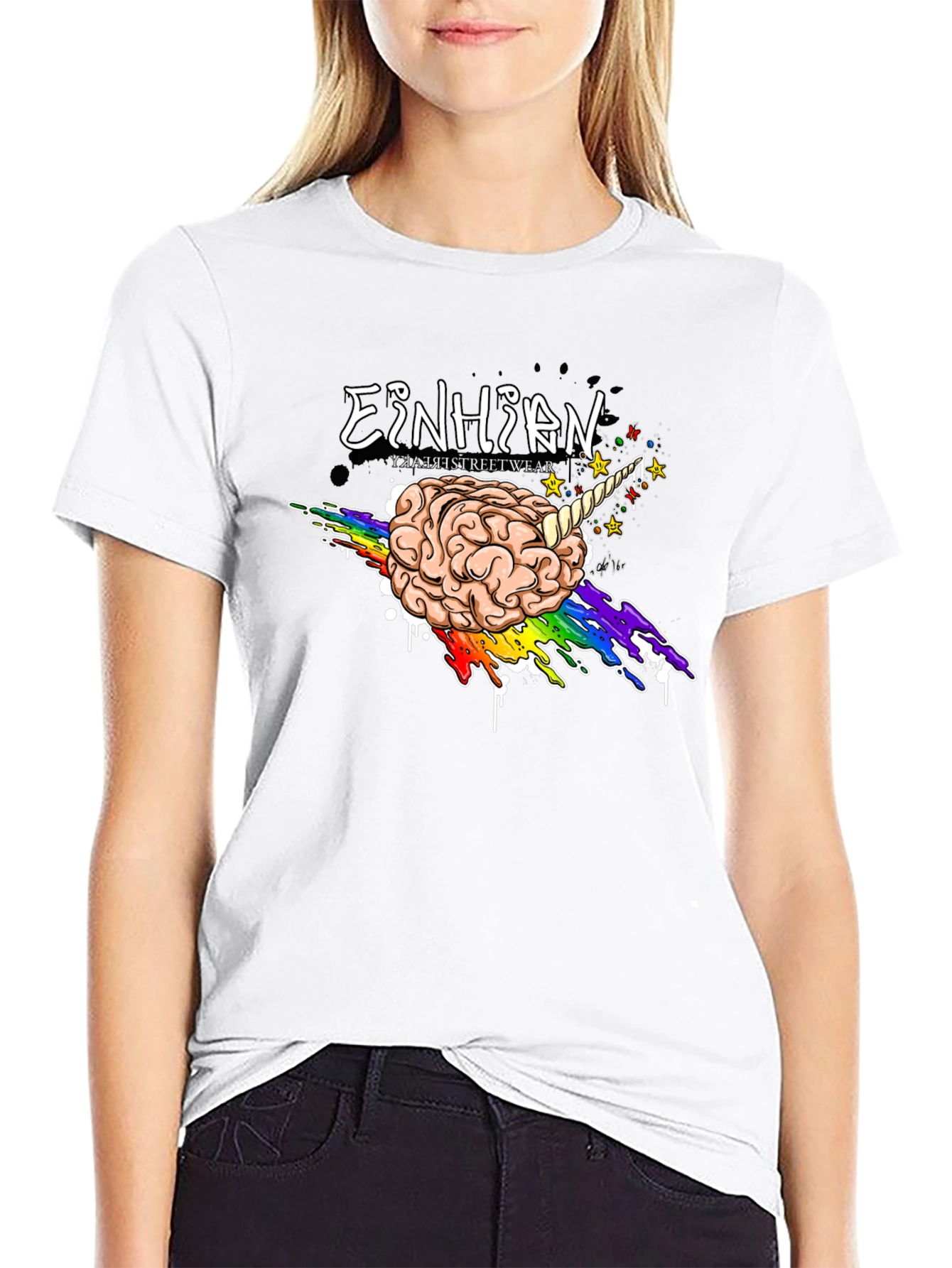 Einhorn Streetwear T-Shirt