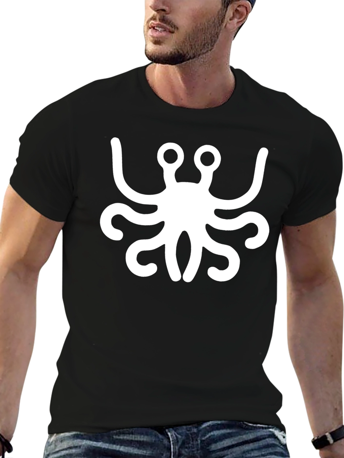 Flying Spaghetti Monster T-Shirt - Black