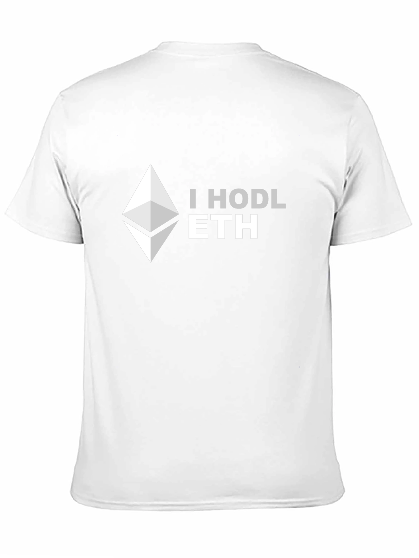 I HODL ETH Black T-Shirt