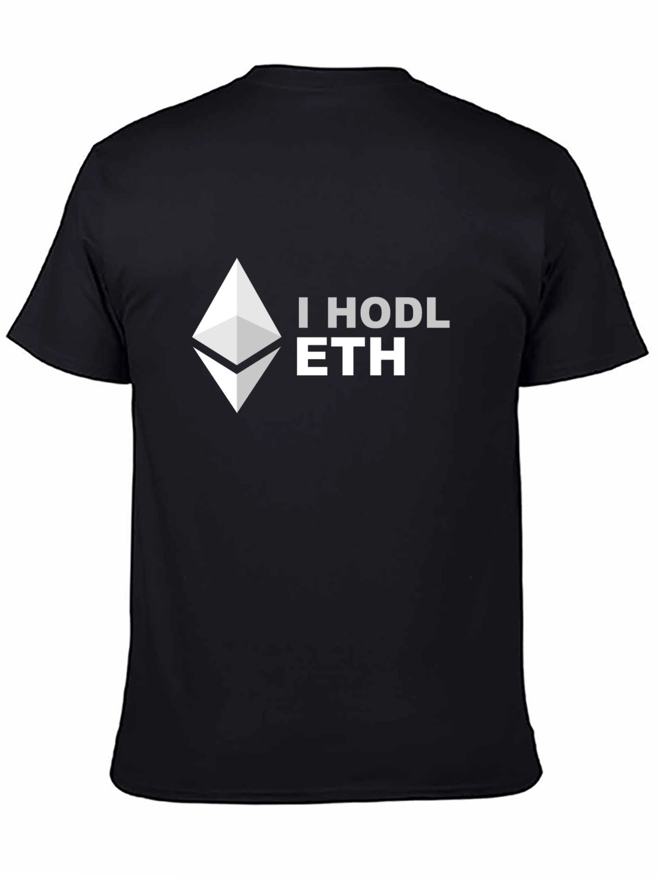 I HODL ETH Black T-Shirt