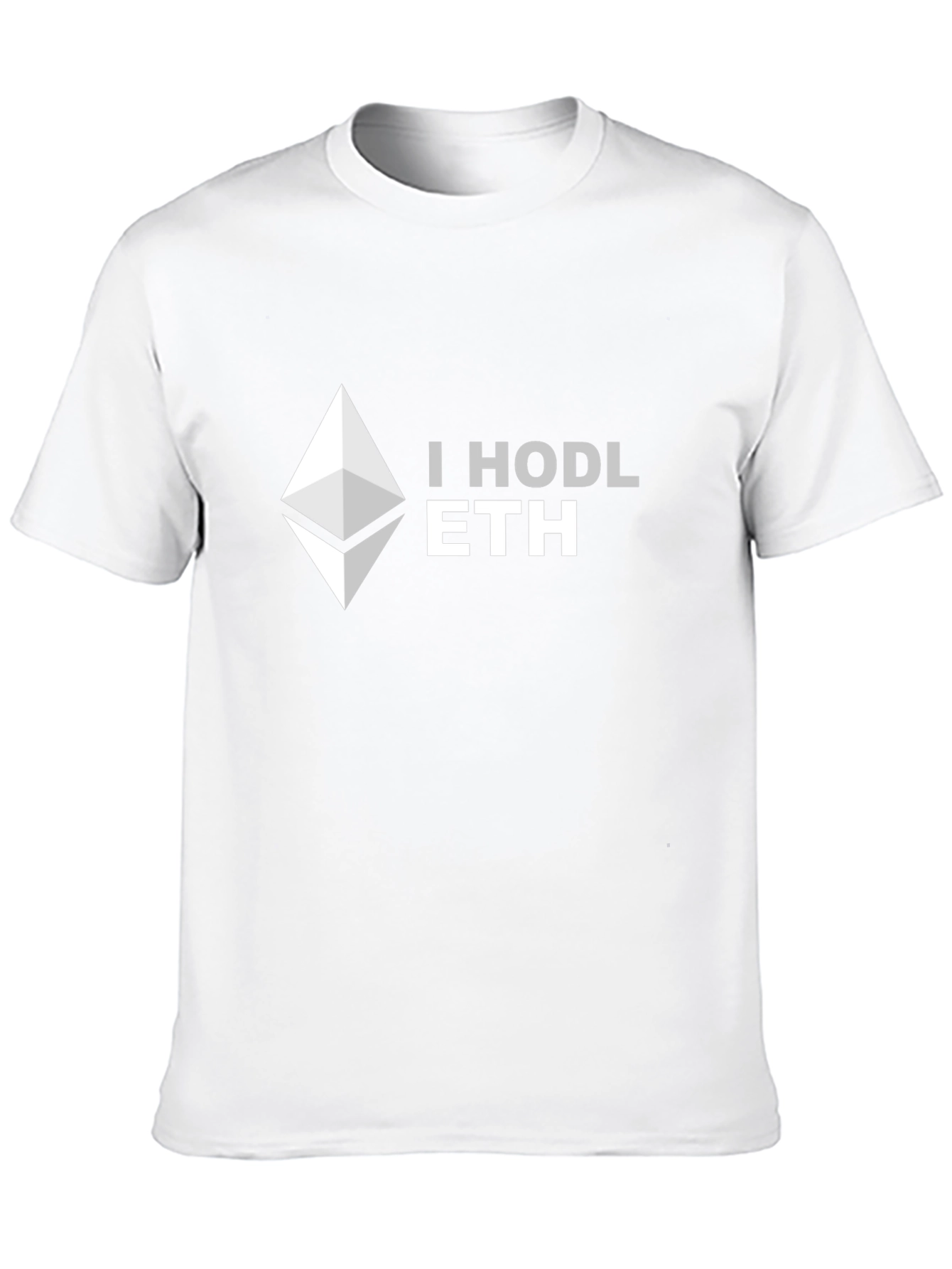 I HODL ETH Black T-Shirt