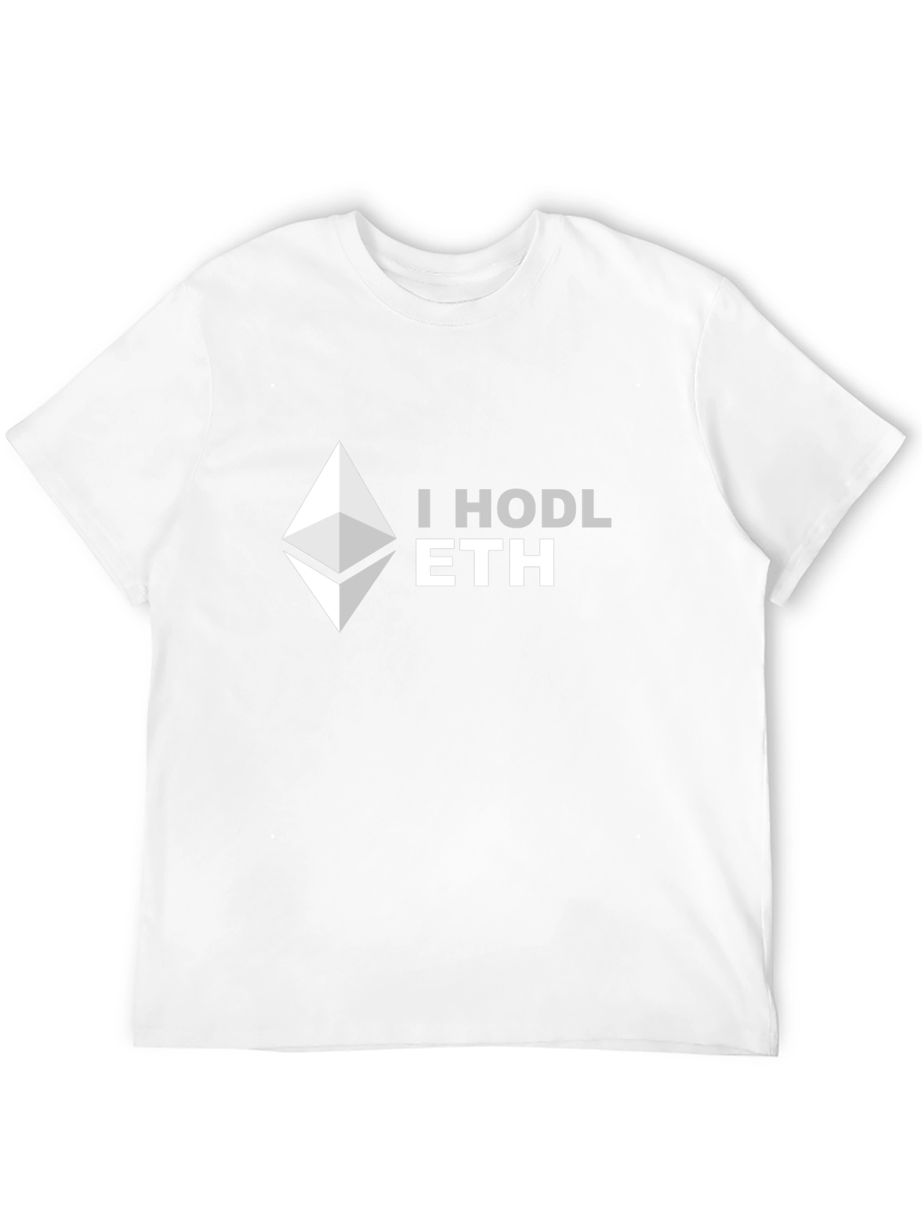 I HODL ETH Black T-Shirt