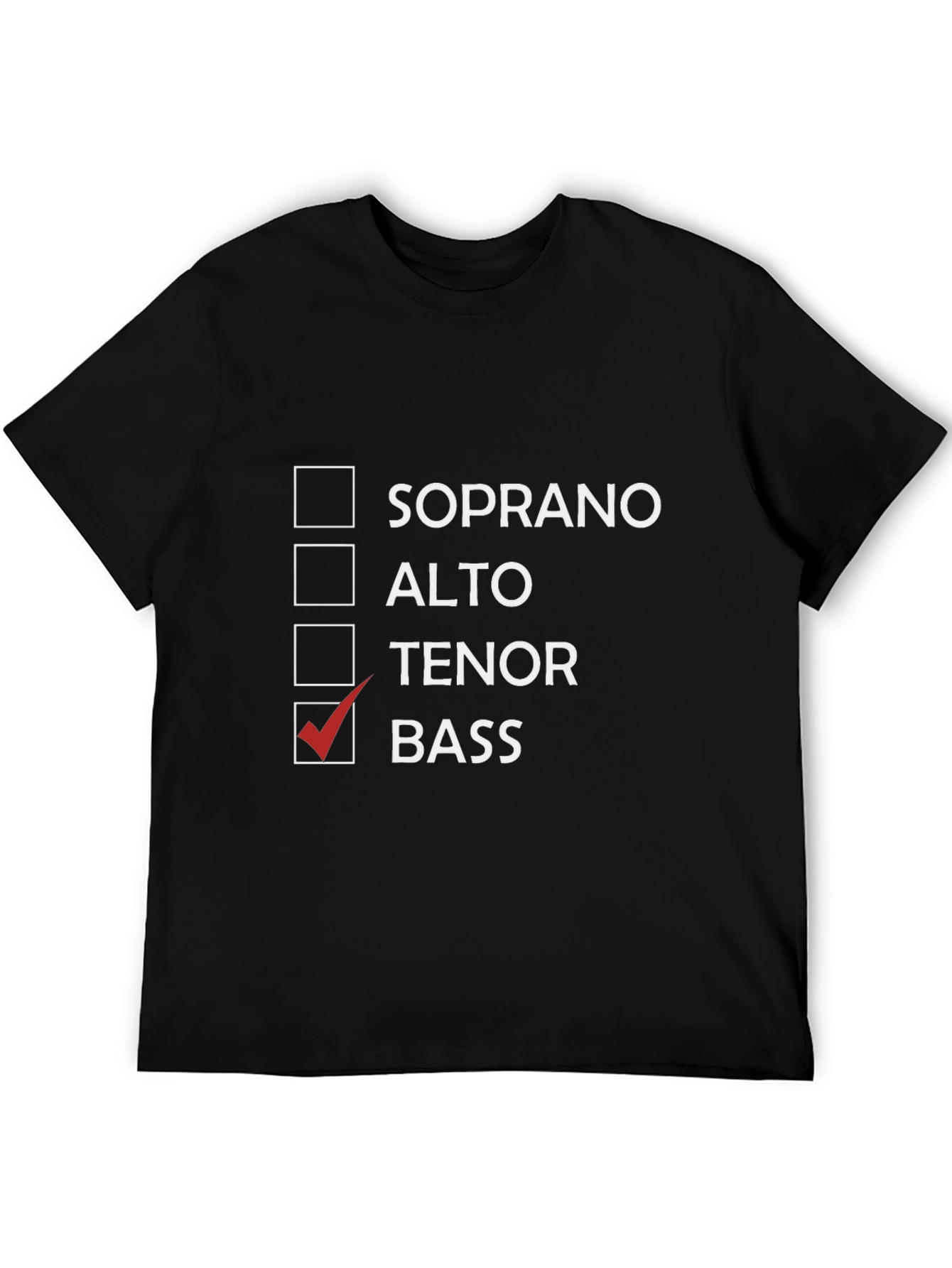 Bass Vocalist T-Shirt