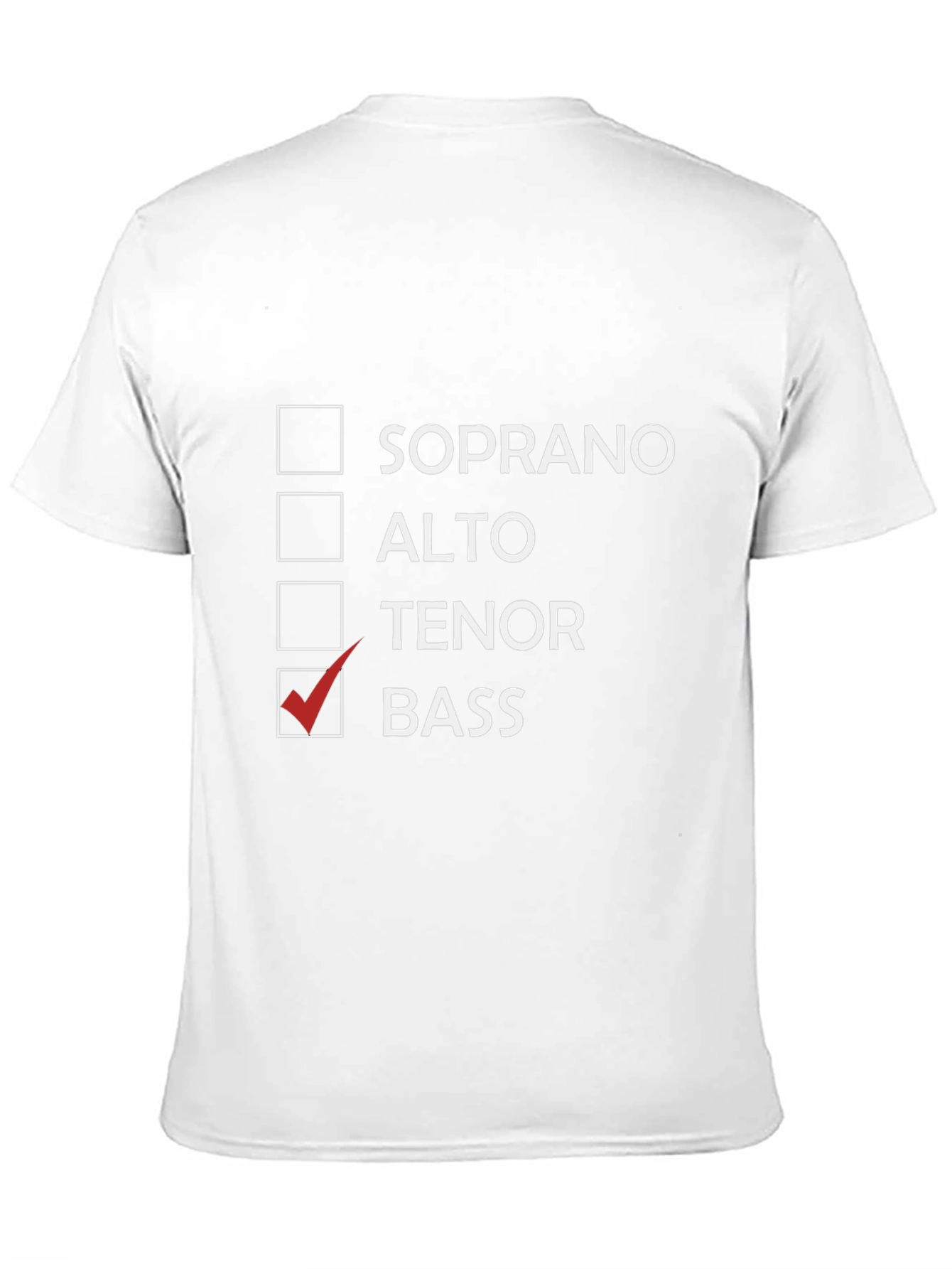 Bass Vocalist T-Shirt
