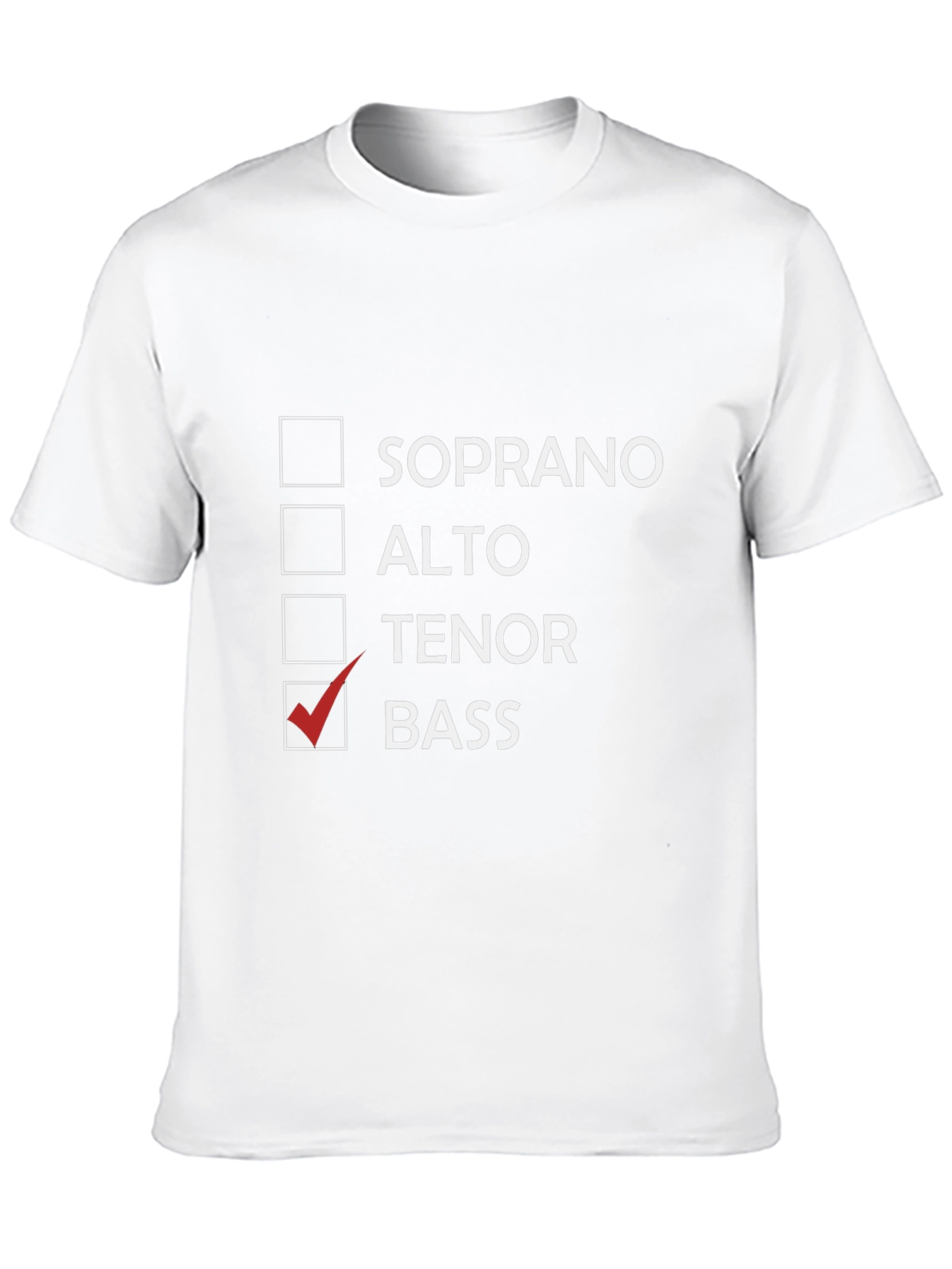 Bass Vocalist T-Shirt