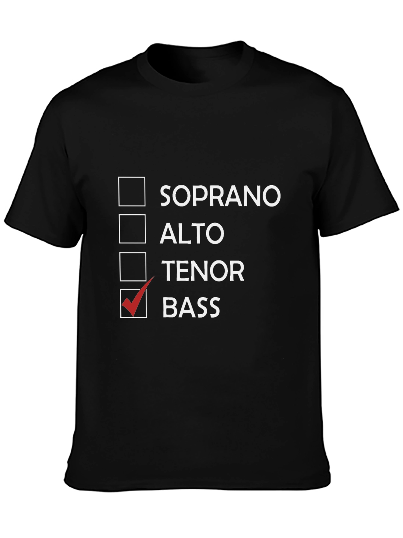 Bass Vocalist T-Shirt