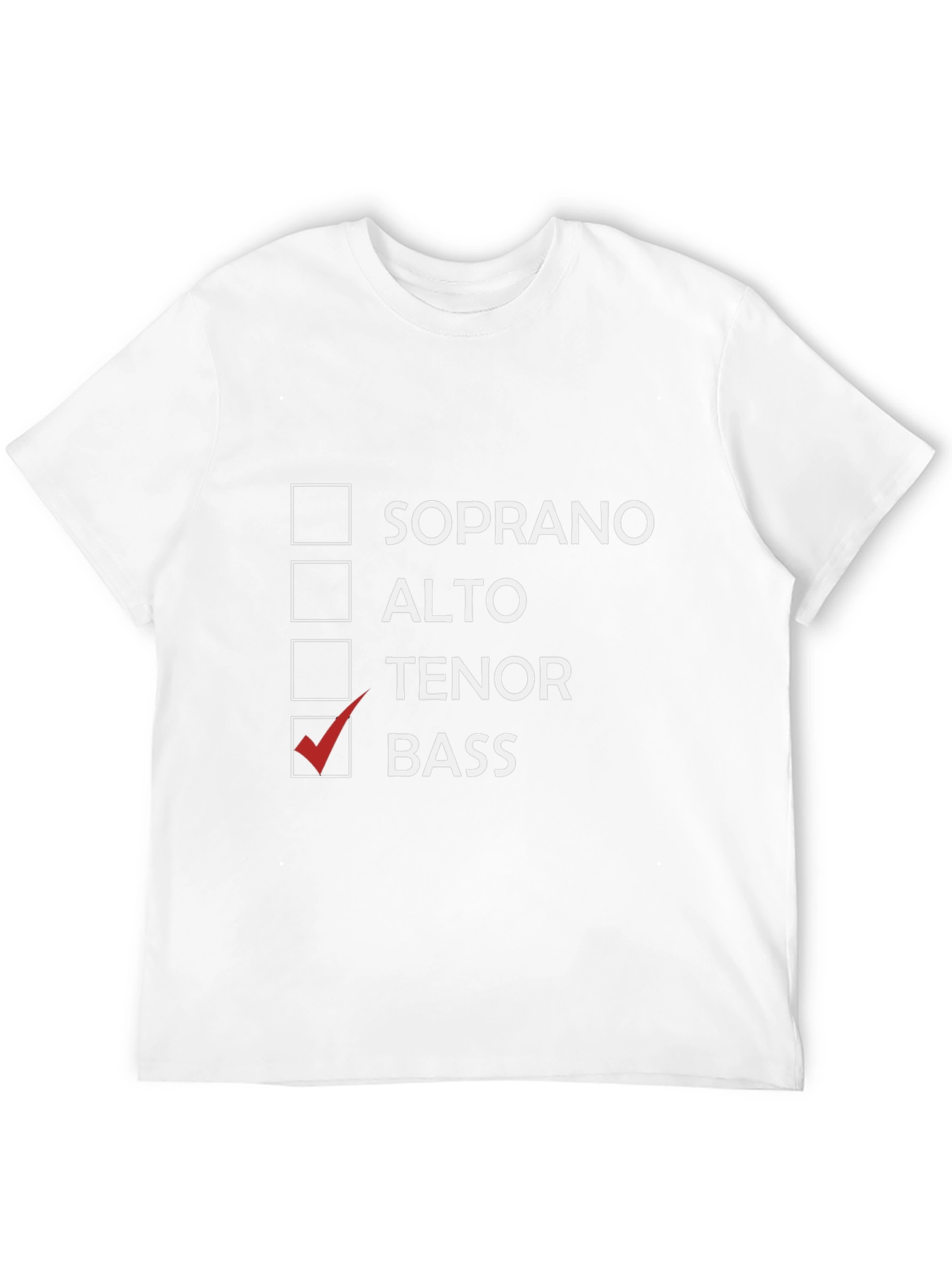Bass Vocalist T-Shirt
