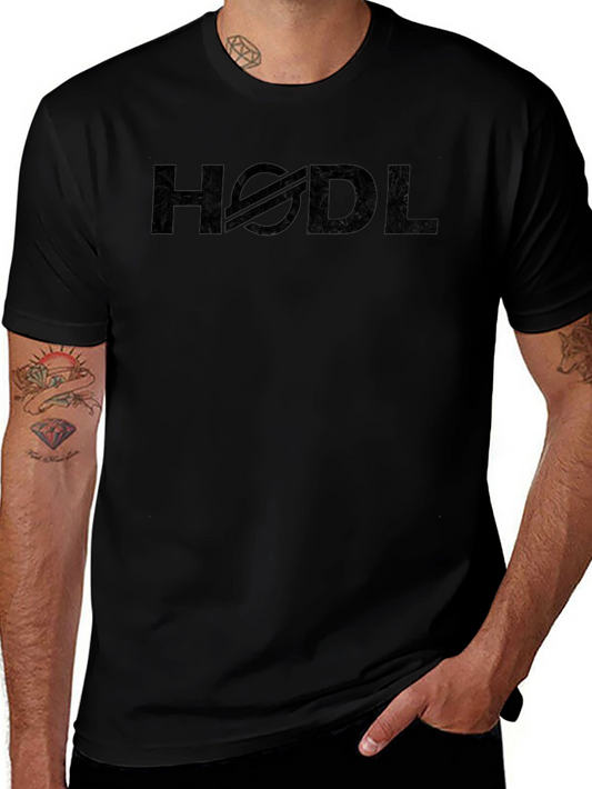 HODL Crypto T-Shirt - Classic Black Tee
