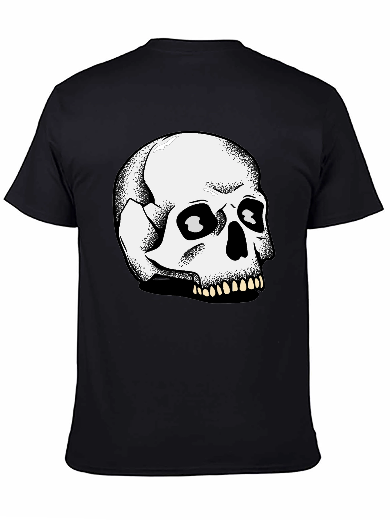 Skull Graphic Black T-Shirt