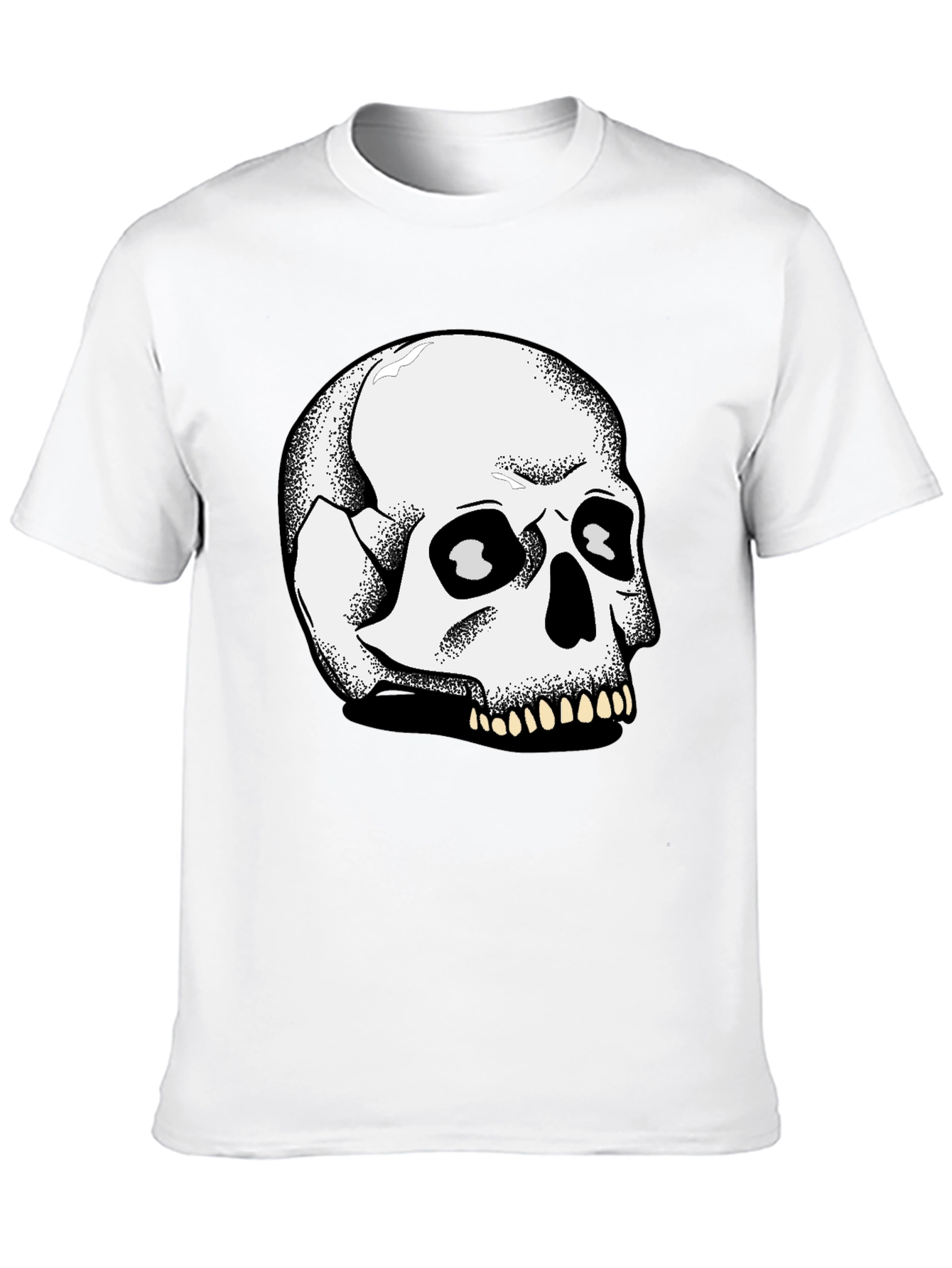 Skull Graphic Black T-Shirt