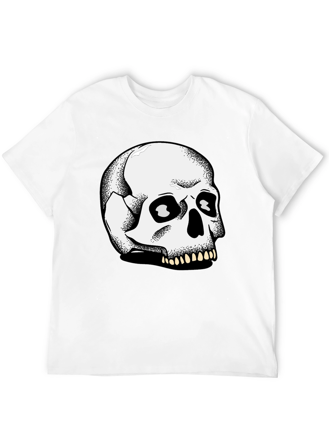 Skull Graphic Black T-Shirt