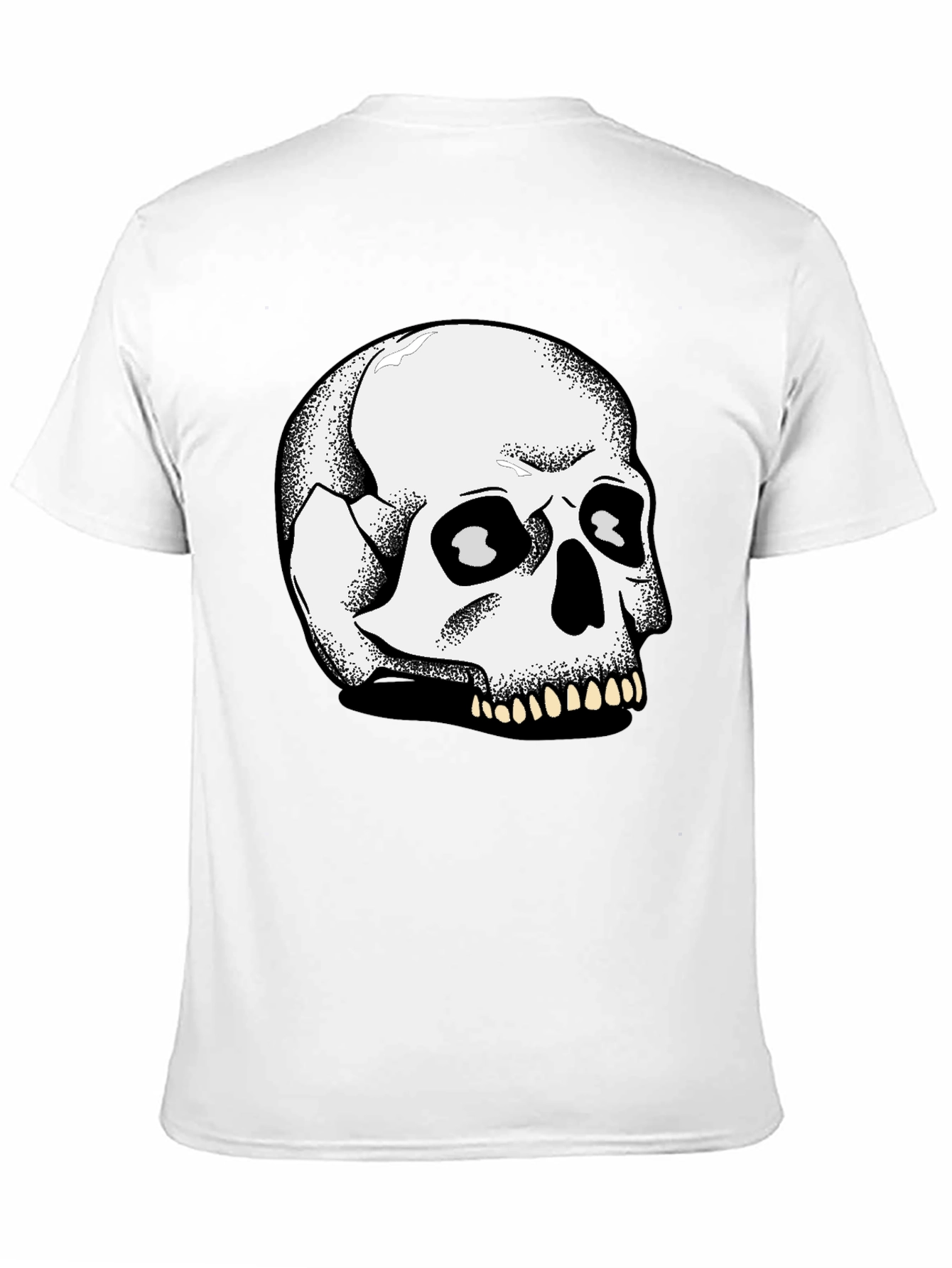 Skull Graphic Black T-Shirt