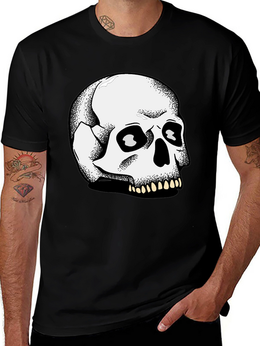 Skull Graphic Black T-Shirt