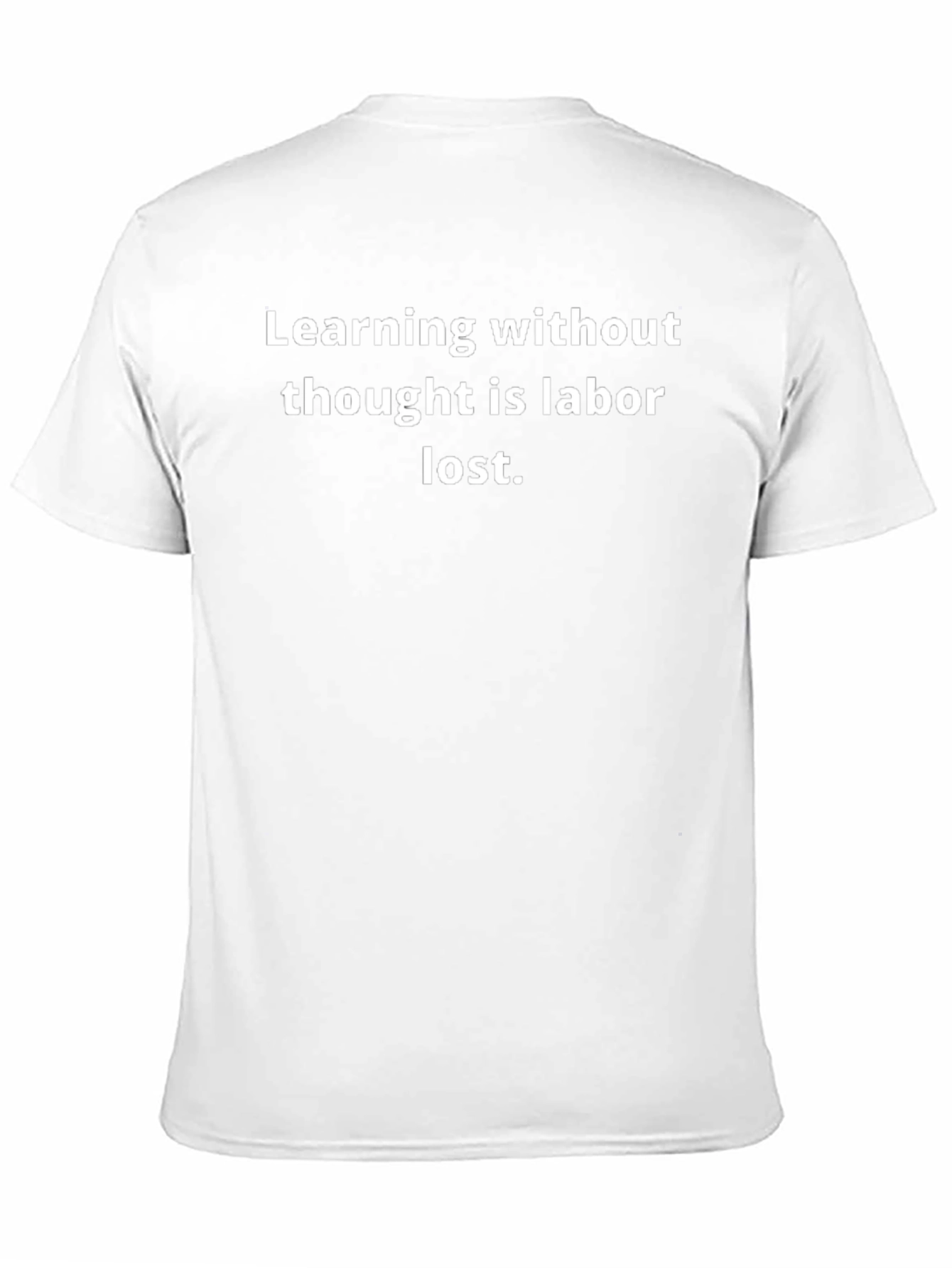 Learning Without Thought Graphic Tee