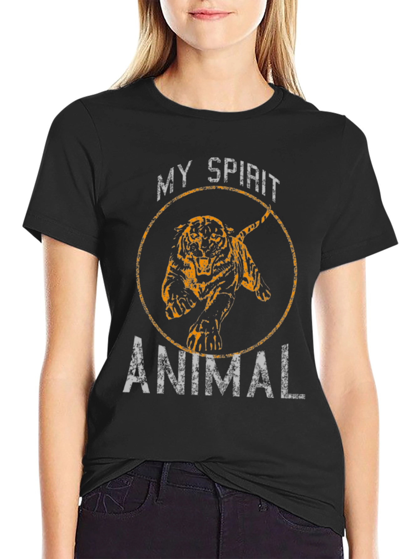My Spirit Animal Tiger Graphic Tee