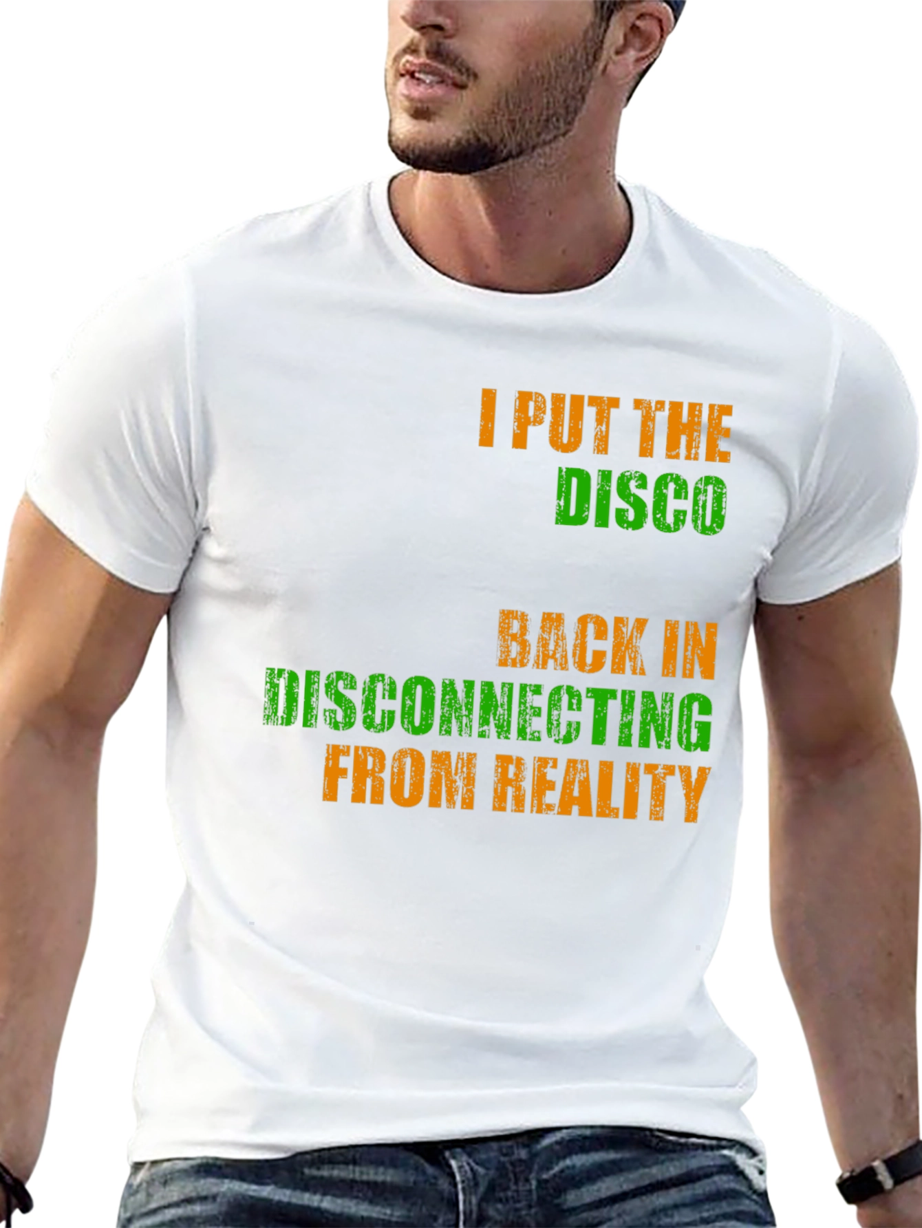 Disco Disconnecting T-Shirt - Funny Graphic Tee