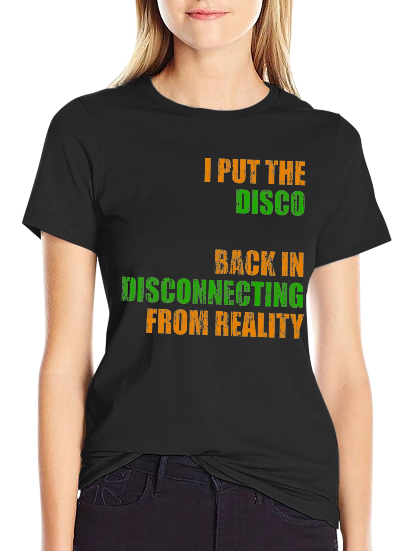 Disco Disconnecting T-Shirt - Funny Graphic Tee