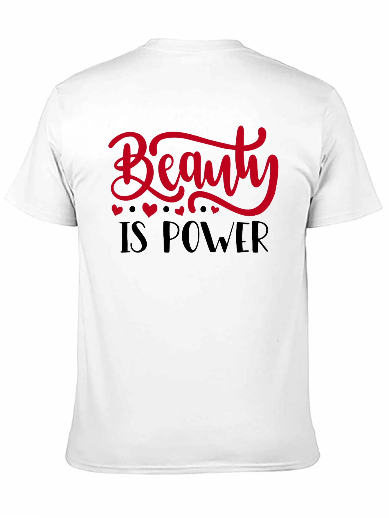 Beauty is Power Black Graphic Tee