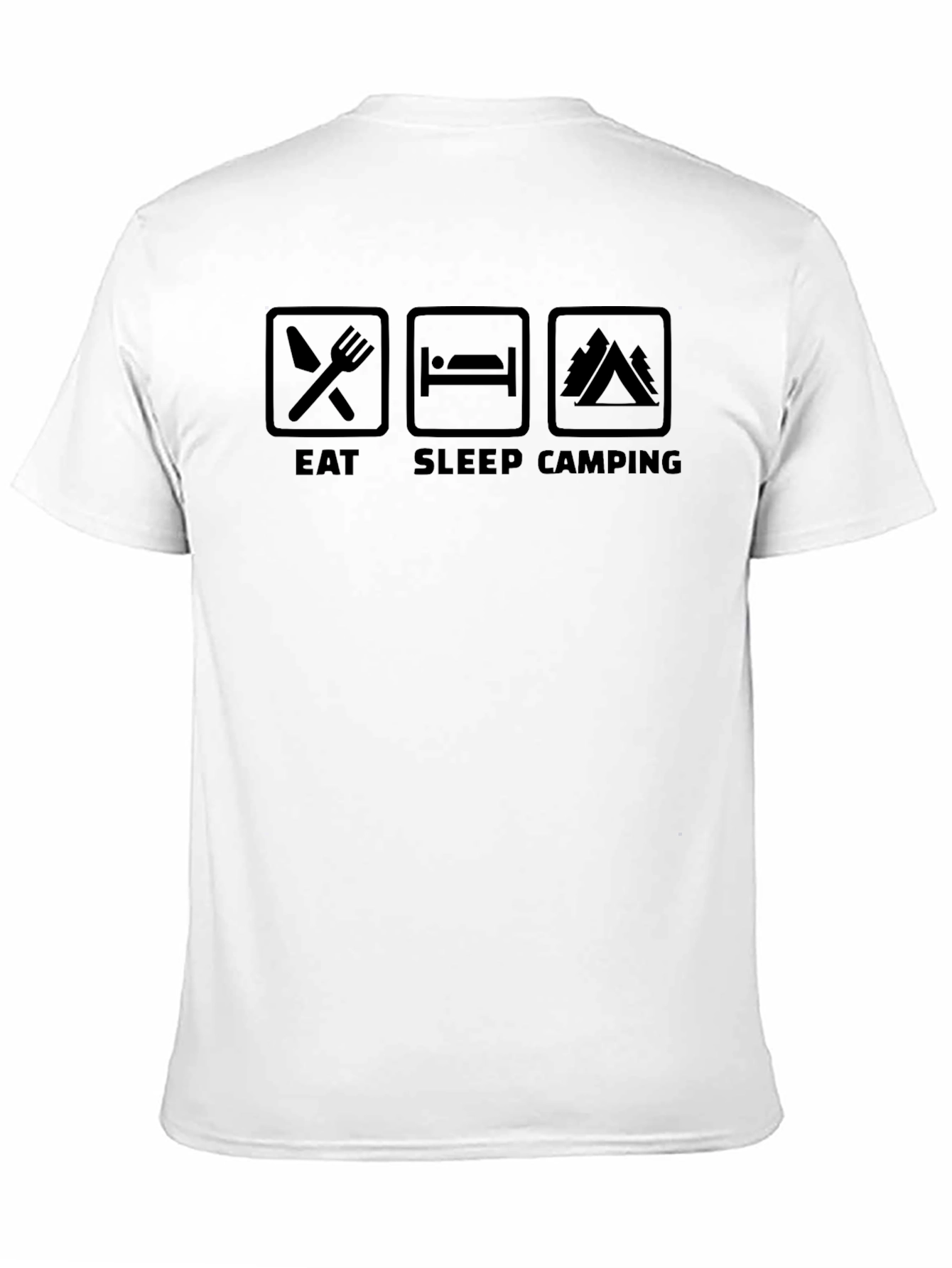 Eat Sleep Camping Graphic Tee
