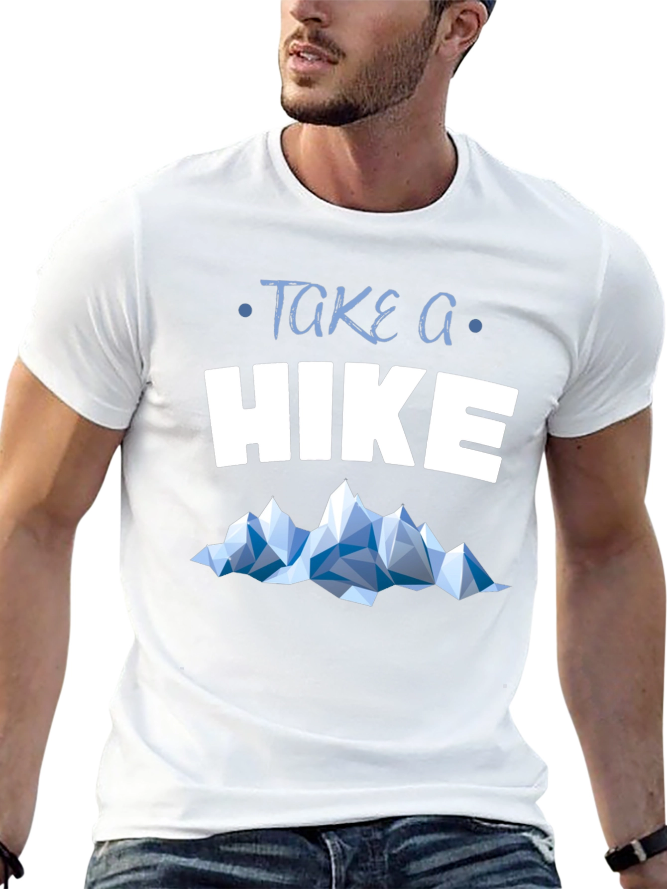 Take a Hike Graphic Tee - Mountain Adventure Shirt
