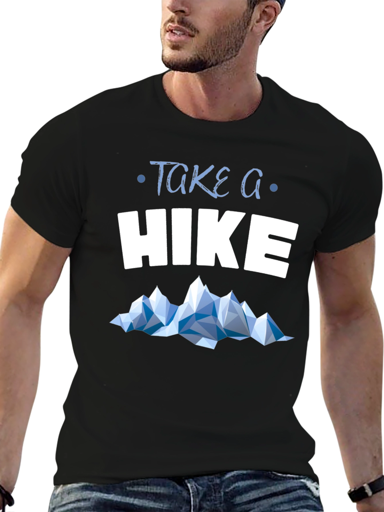 Take a Hike Graphic Tee - Mountain Adventure Shirt