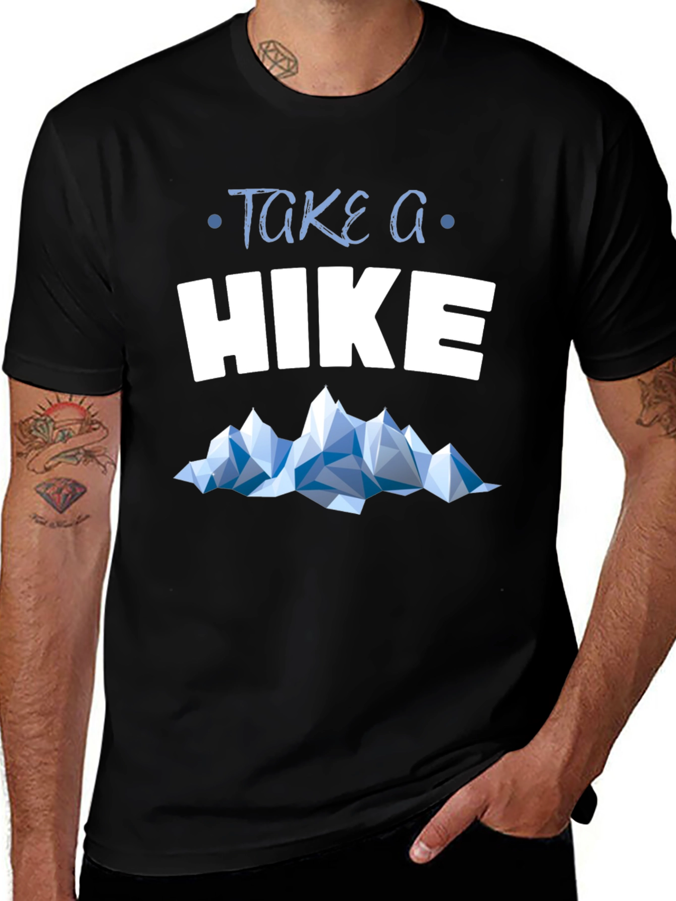 Take a Hike Graphic Tee - Mountain Adventure Shirt