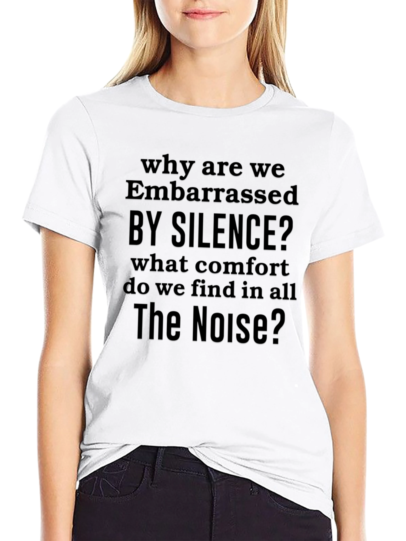 Embarrassed by Silence Graphic T-Shirt