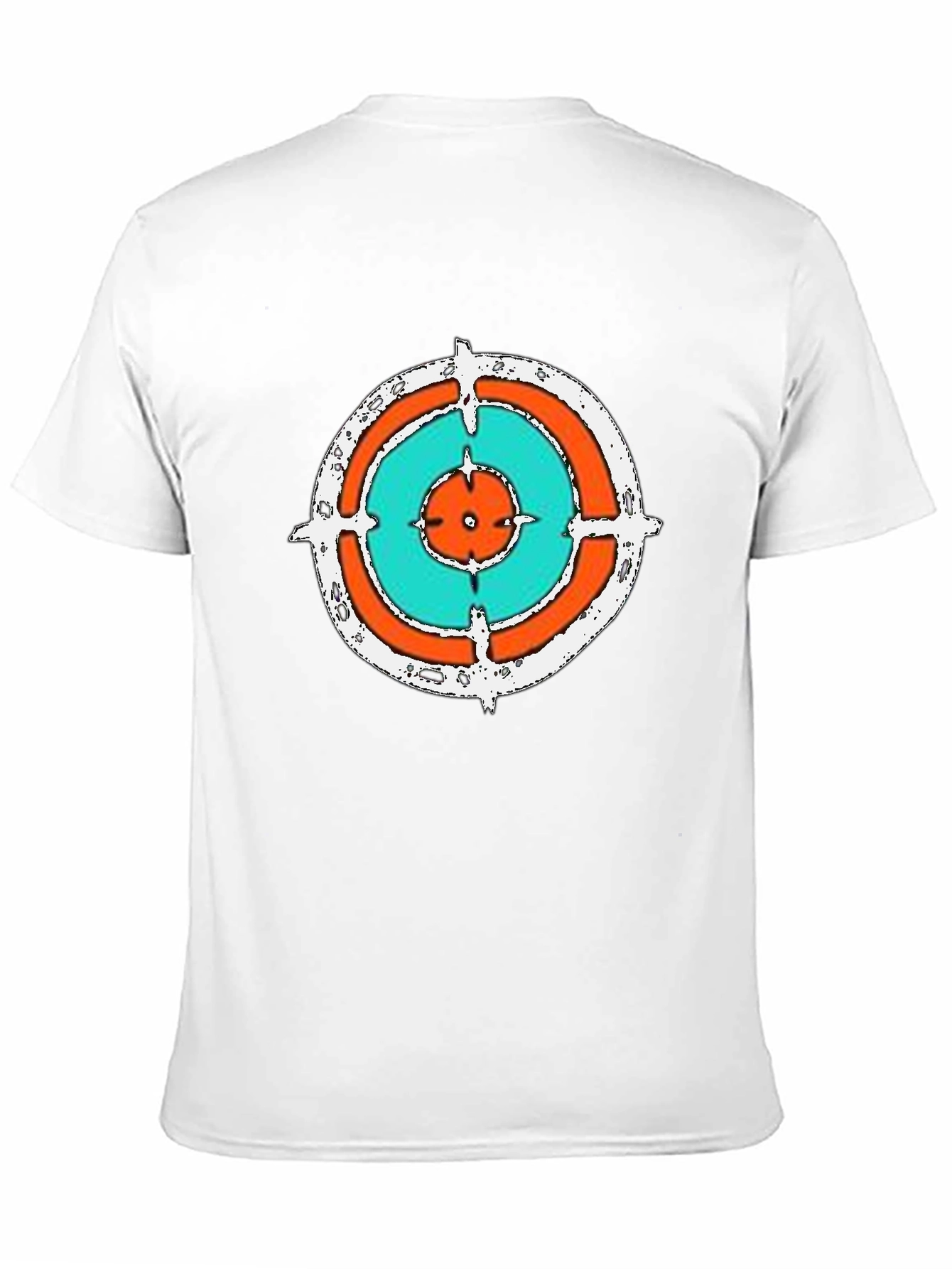 Target Graphic Print Black T-Shirt