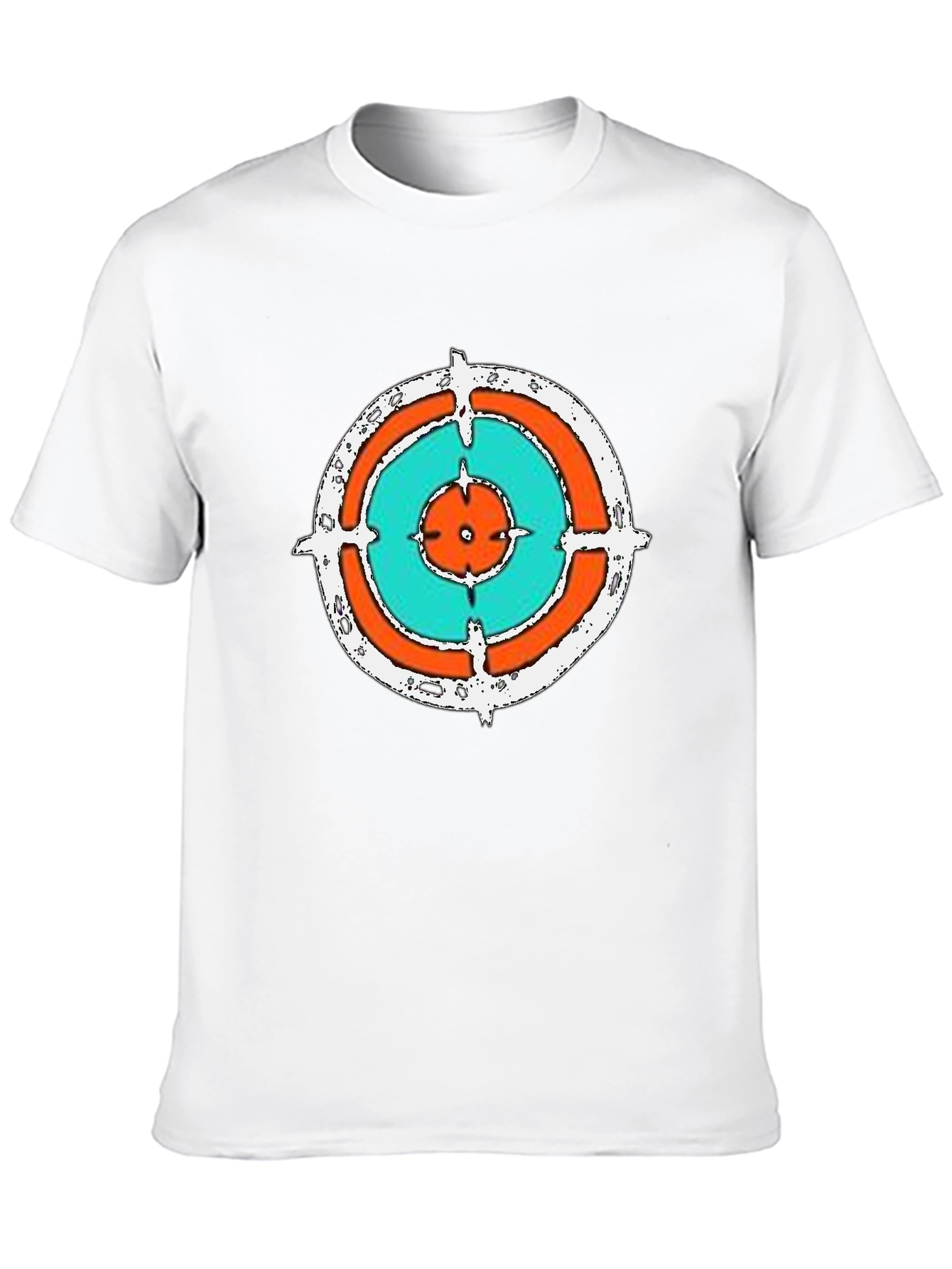Target Graphic Print Black T-Shirt