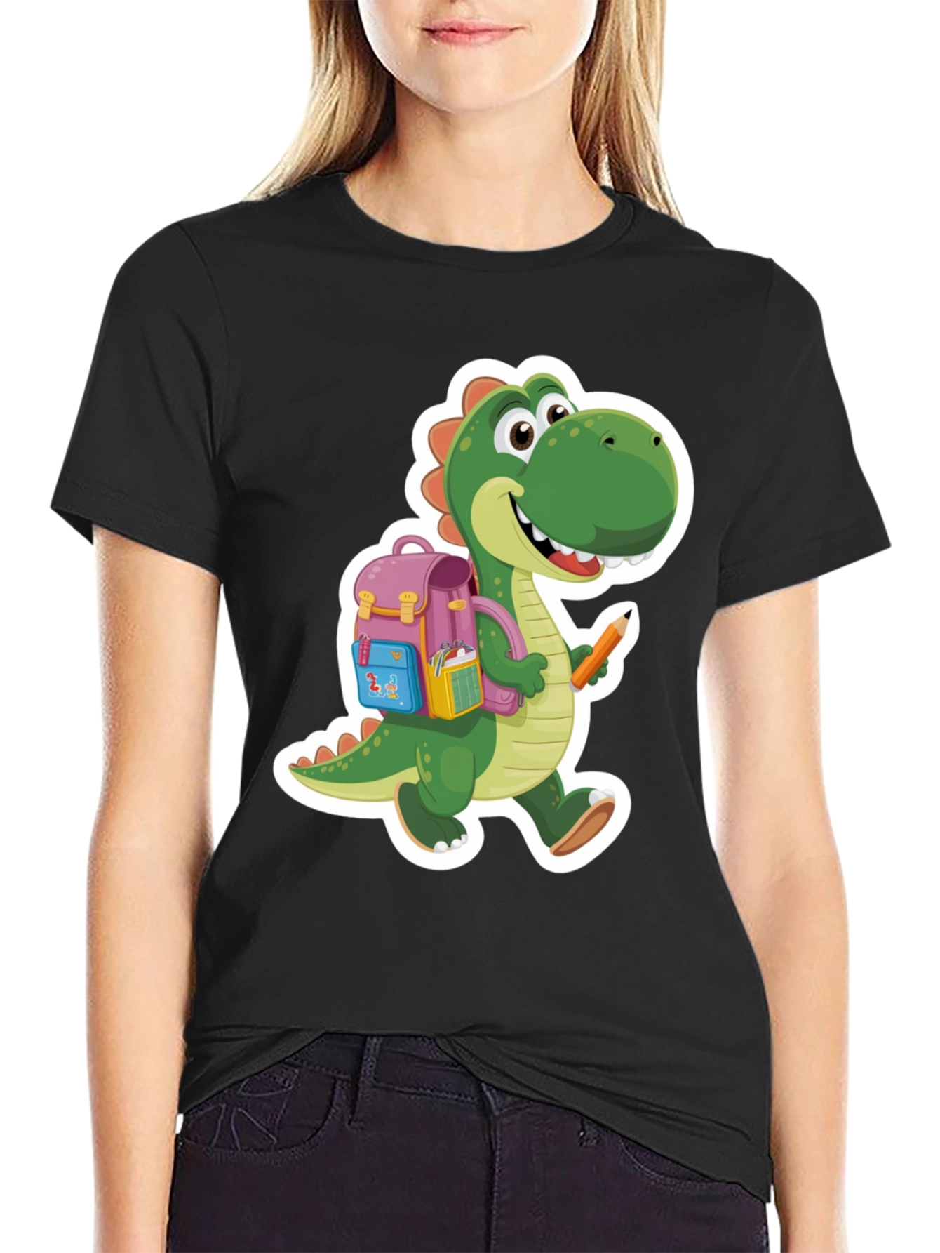 Dinosaur School T-Shirt: Back to School Style