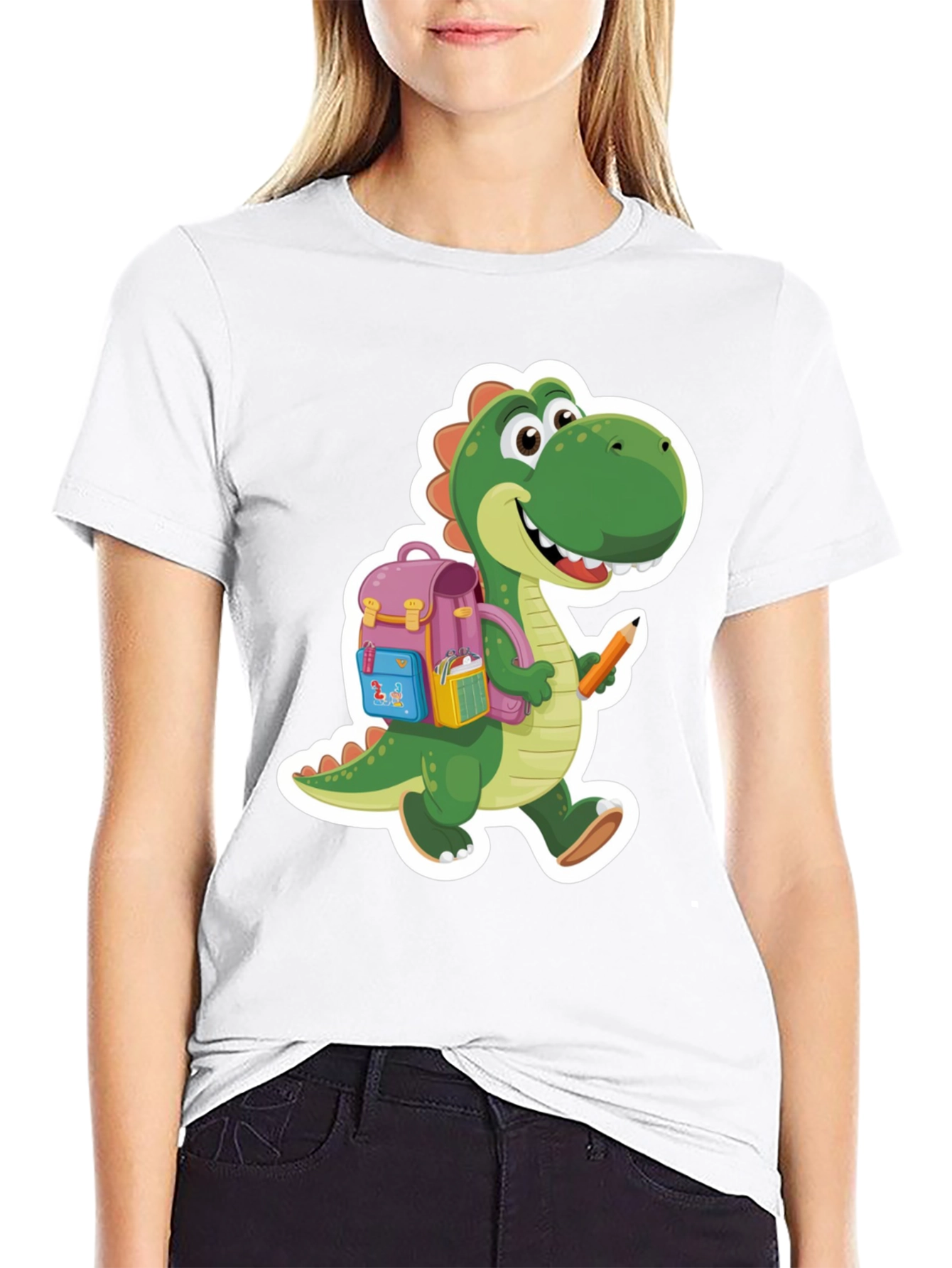 Dinosaur School T-Shirt: Back to School Style