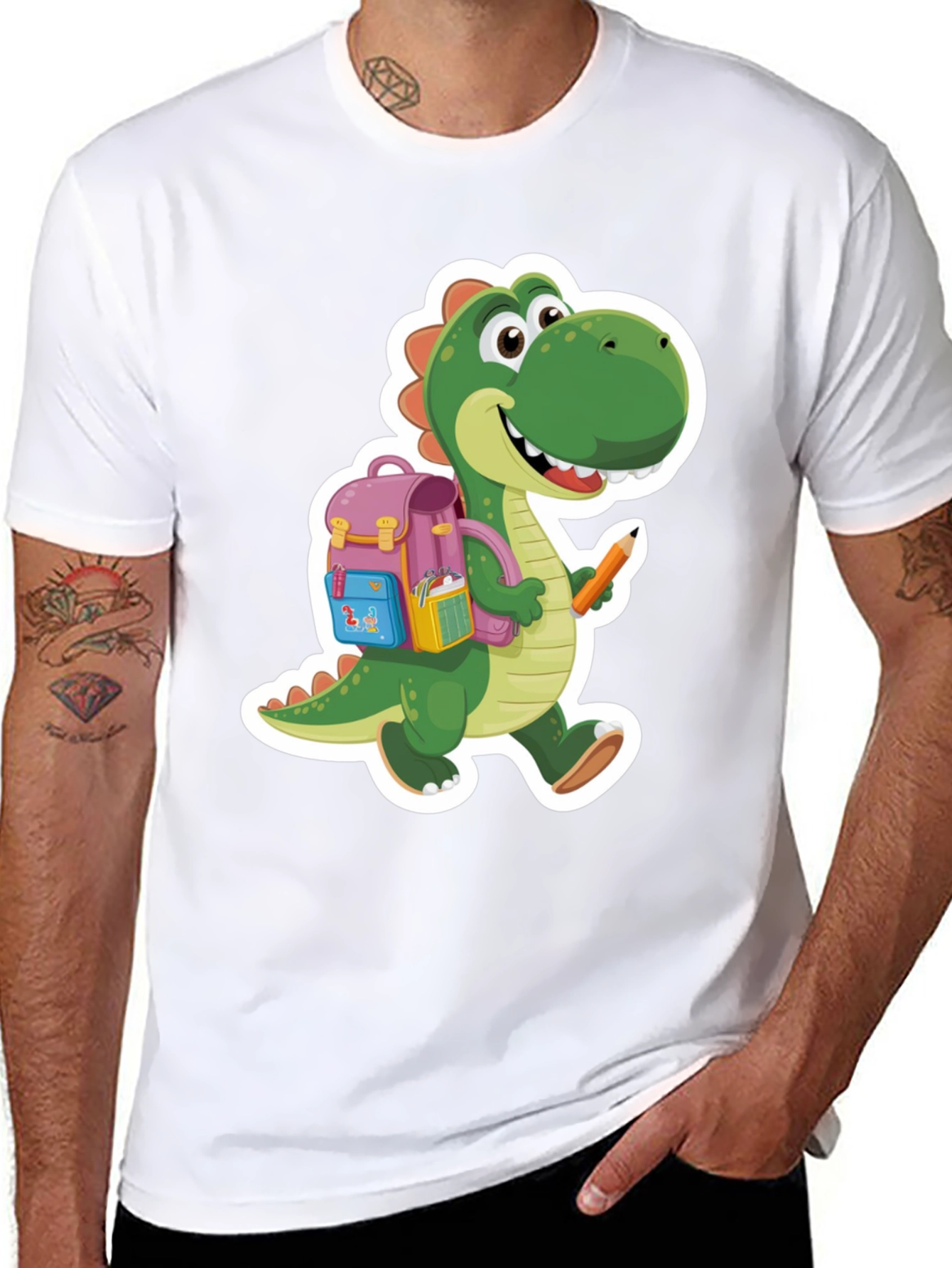 Dinosaur School T-Shirt: Back to School Style