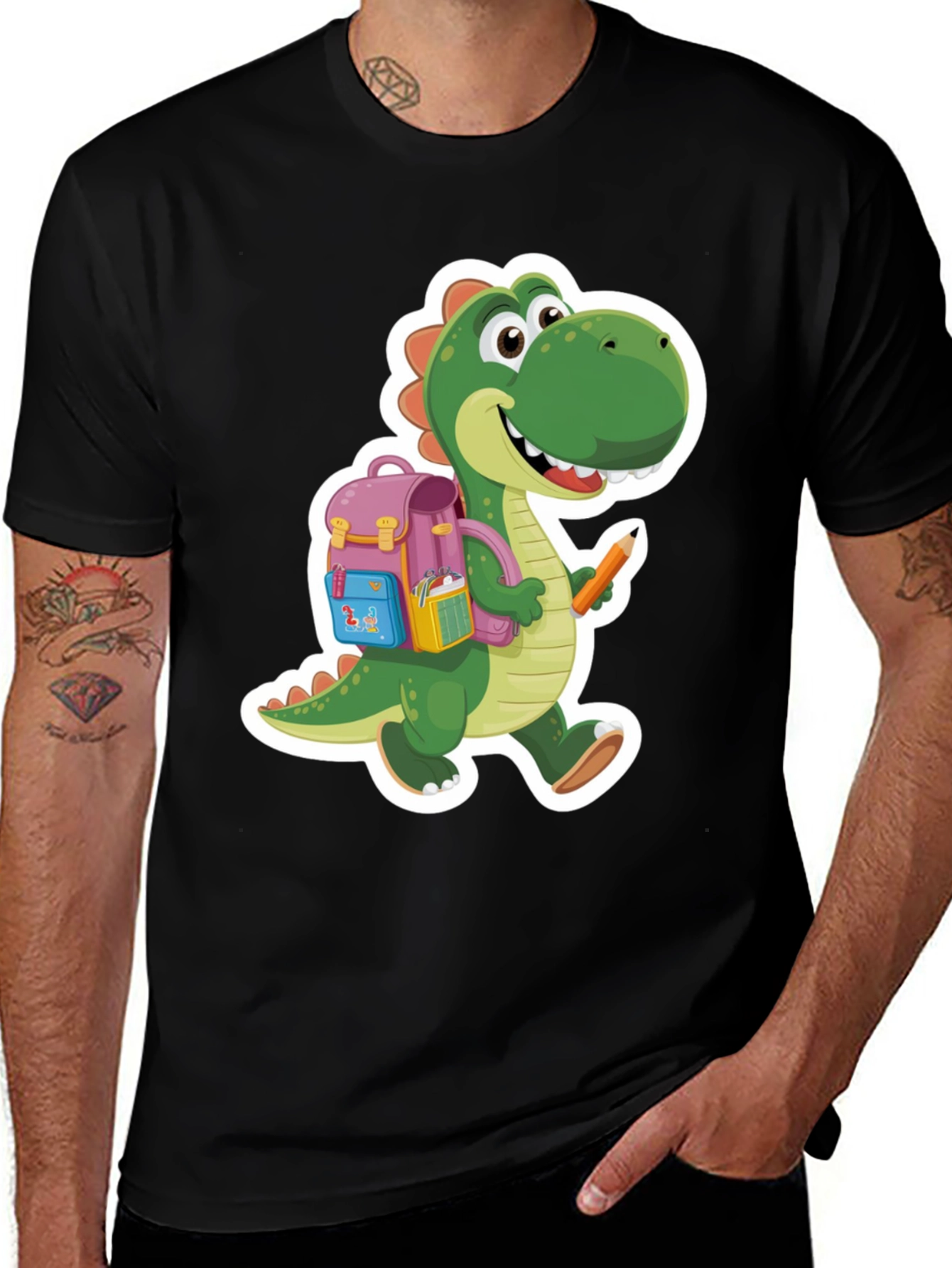Dinosaur School T-Shirt: Back to School Style