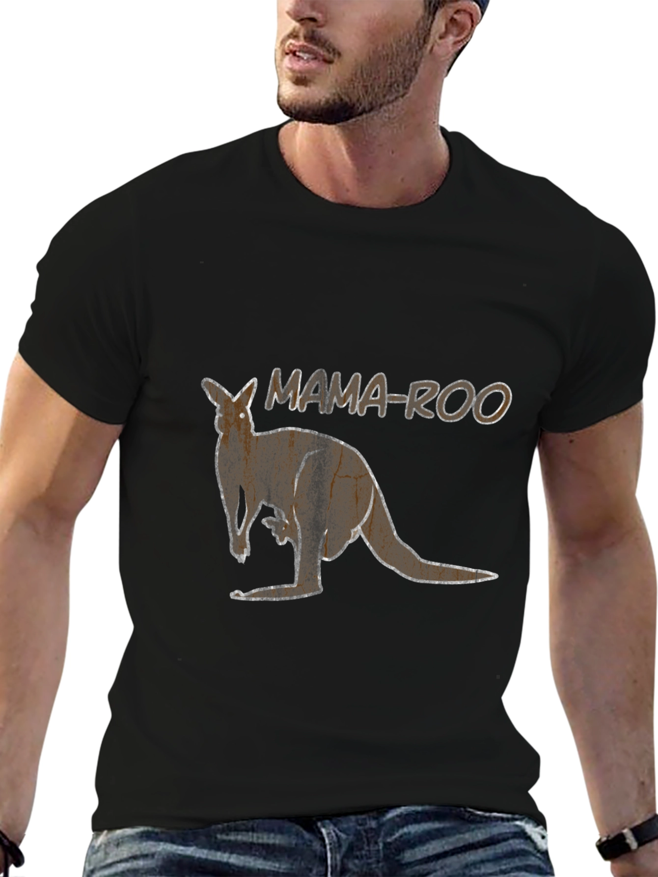 Mama-Roo Kangaroo Graphic Tee