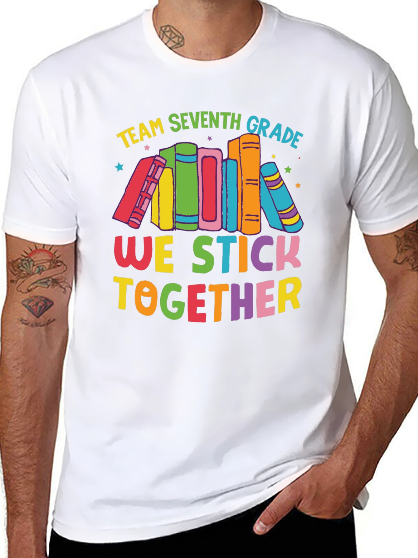 Team Seventh Grade We Stick Together T-Shirt