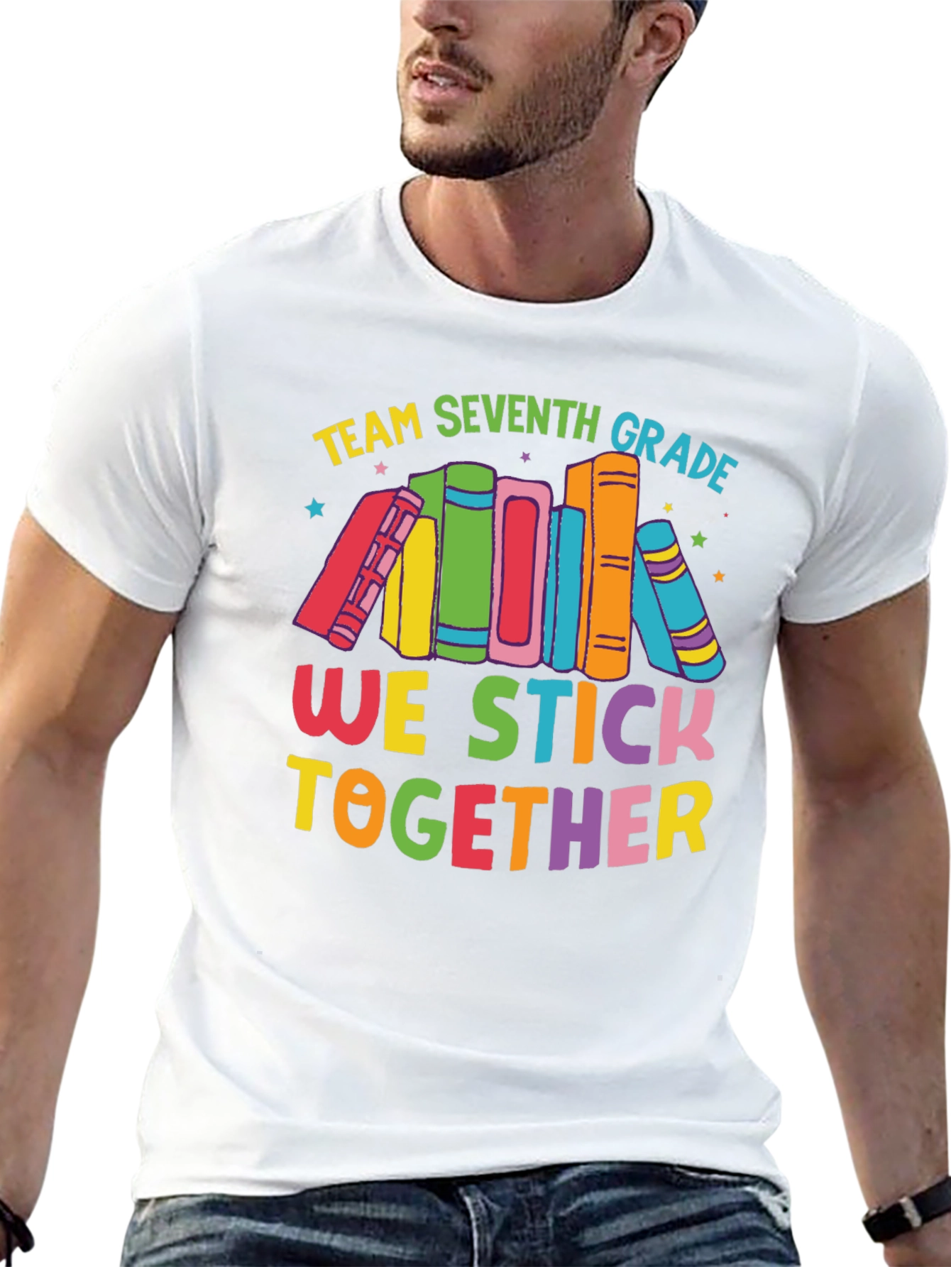 Team Seventh Grade We Stick Together T-Shirt