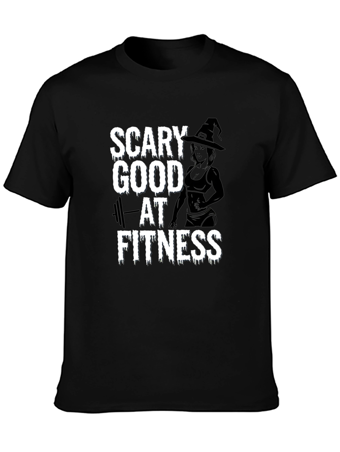 Scary Good at Fitness Halloween Workout Tee