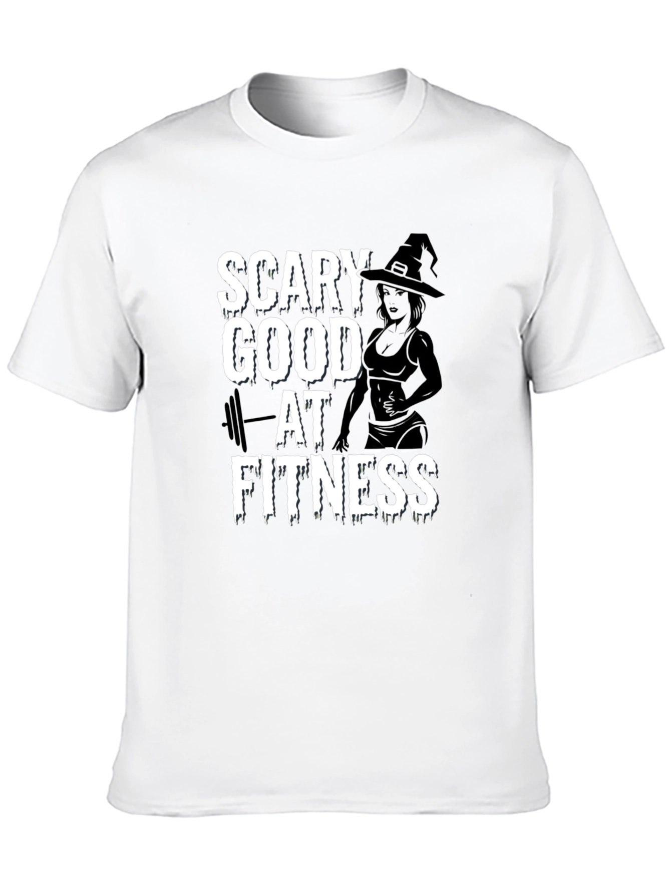 Scary Good at Fitness Halloween Workout Tee