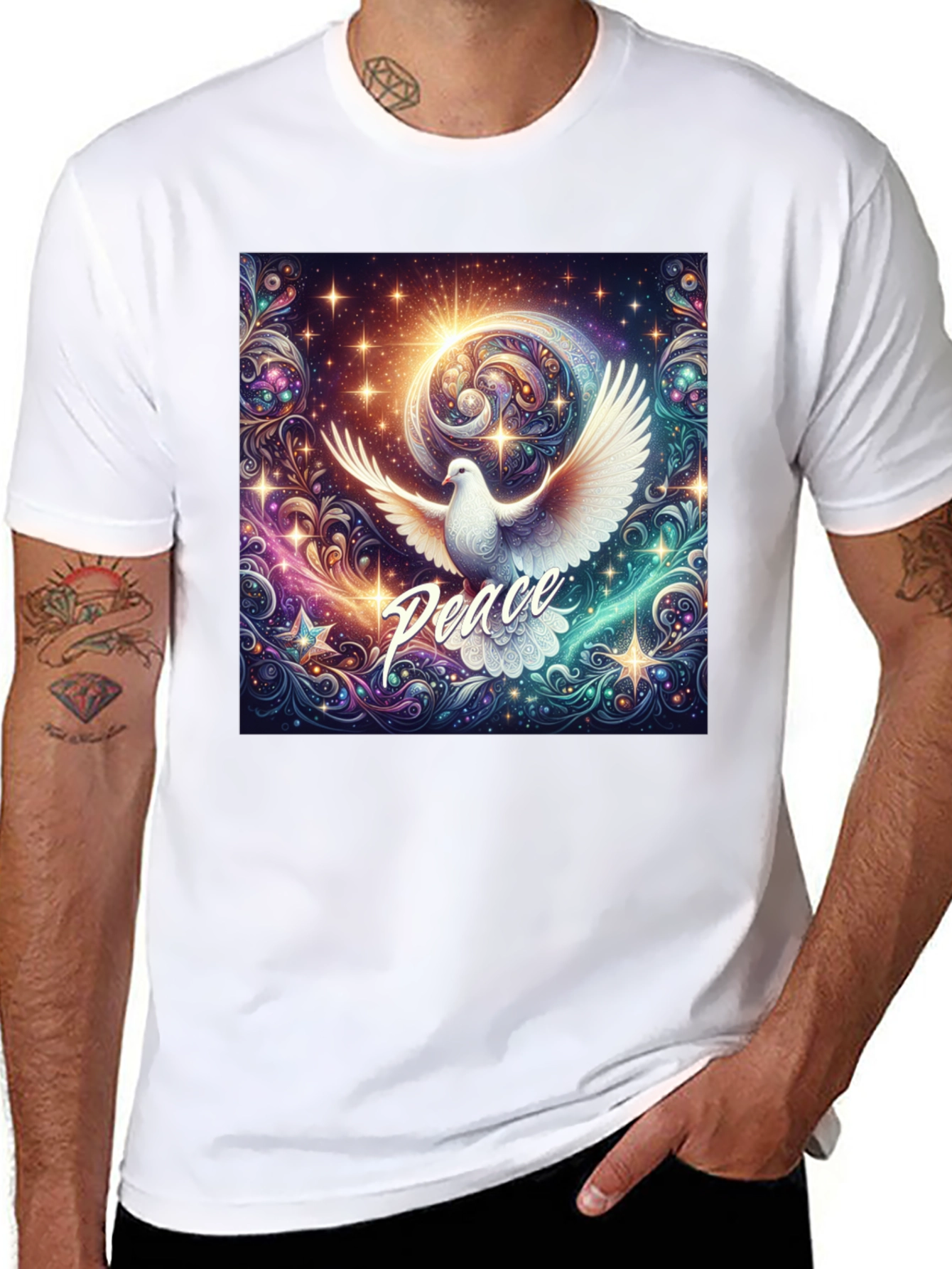 Peace Dove Graphic Tee - Unisex