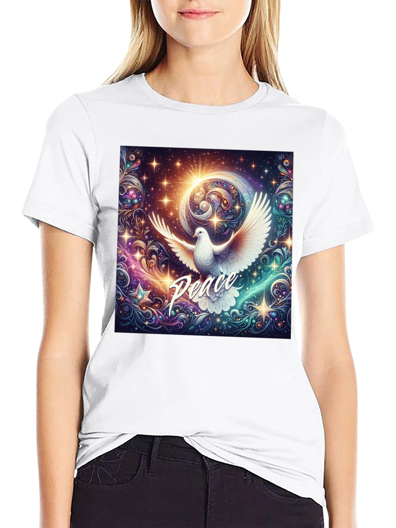Peace Dove Graphic Tee - Unisex