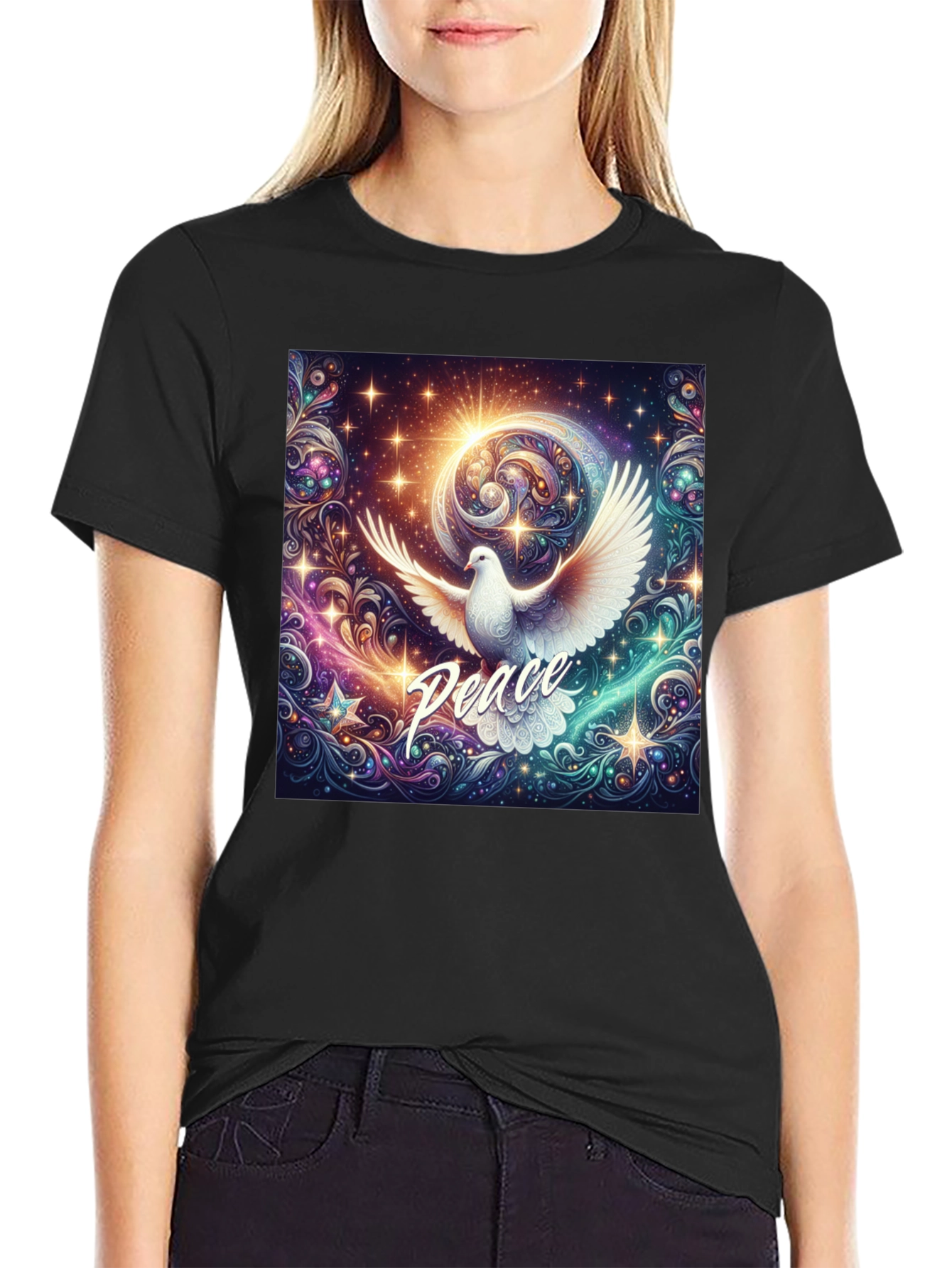 Peace Dove Graphic Tee - Unisex
