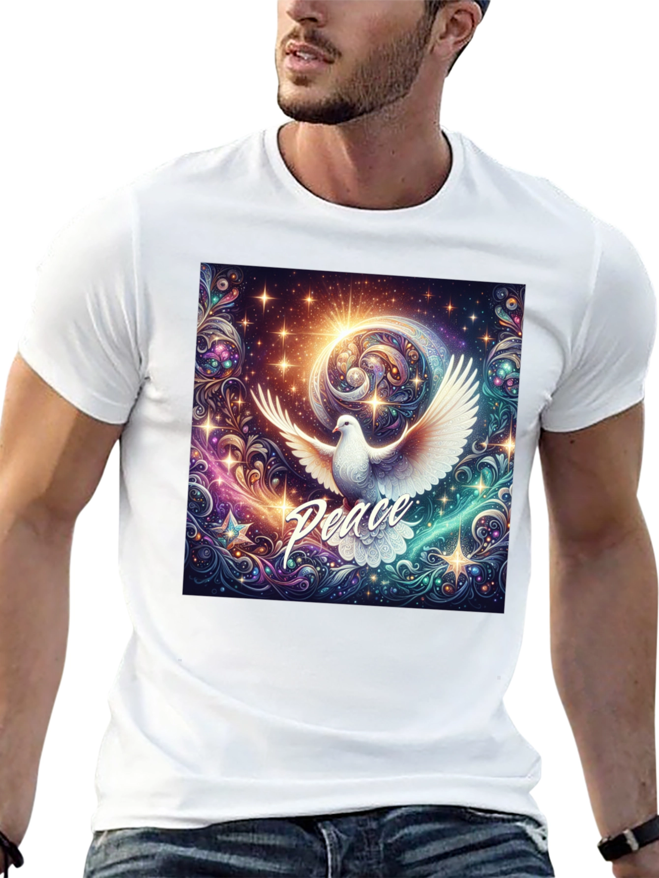 Peace Dove Graphic Tee - Unisex