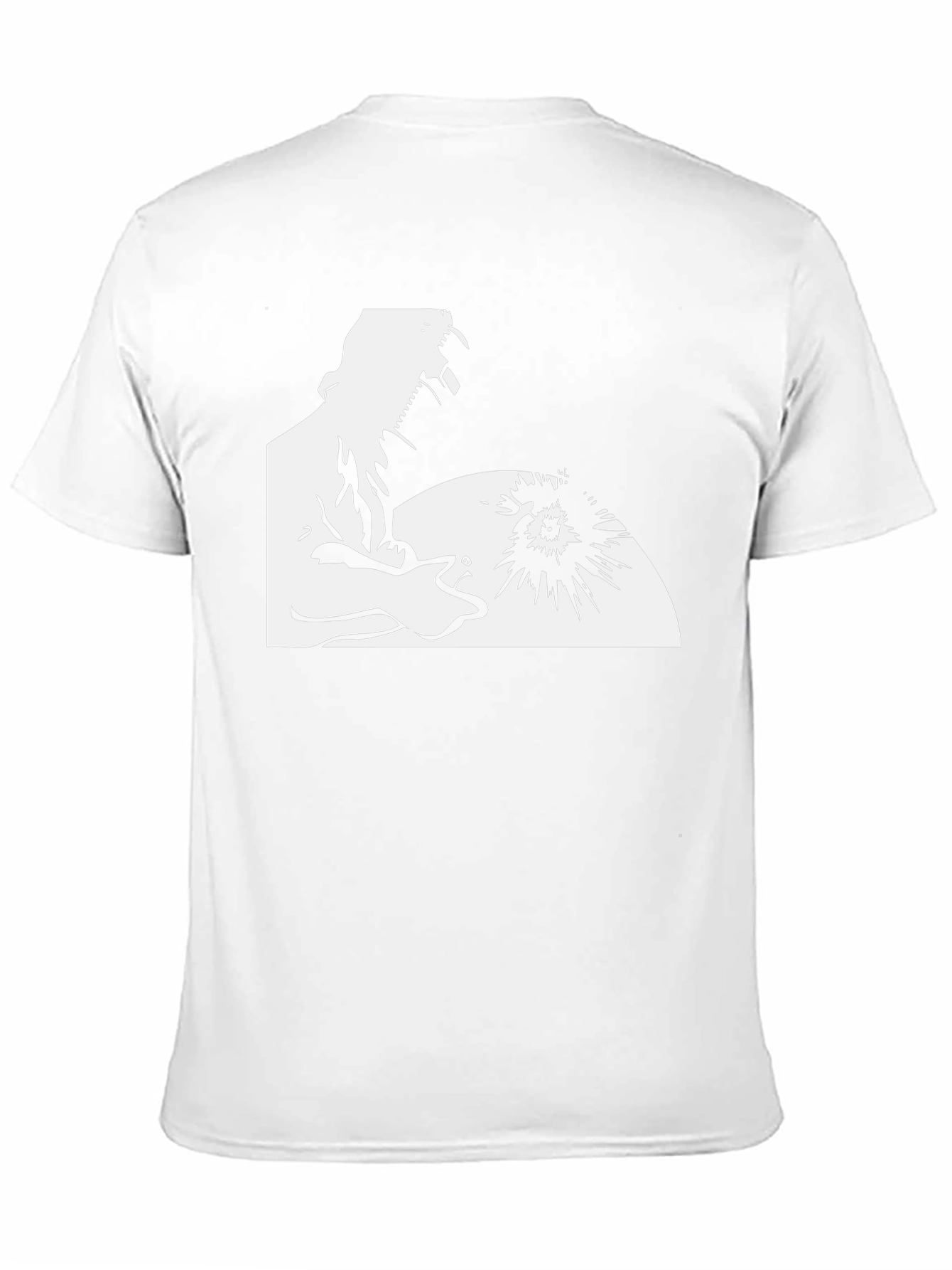 Welder Graphic Black T-Shirt