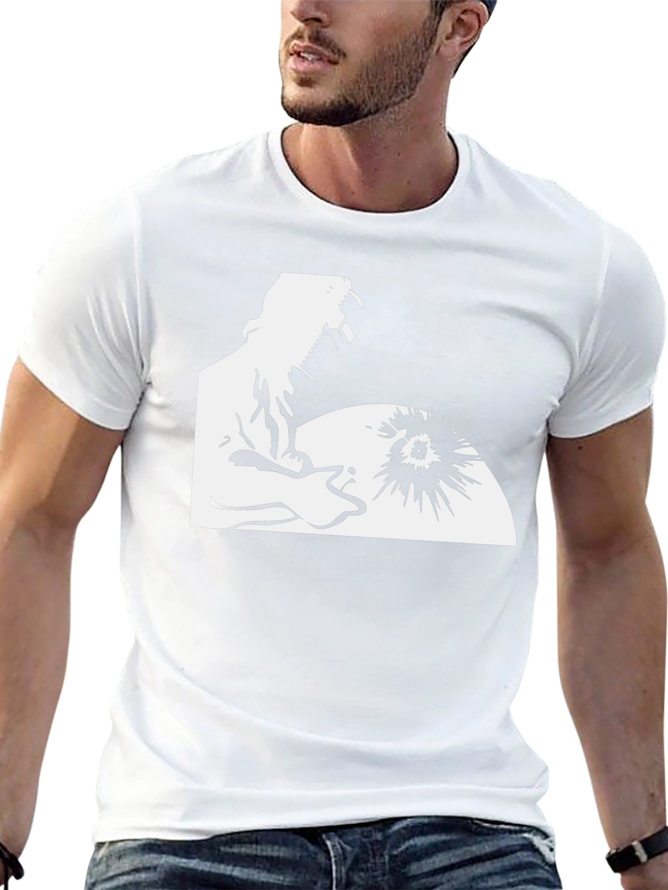 Welder Graphic Black T-Shirt