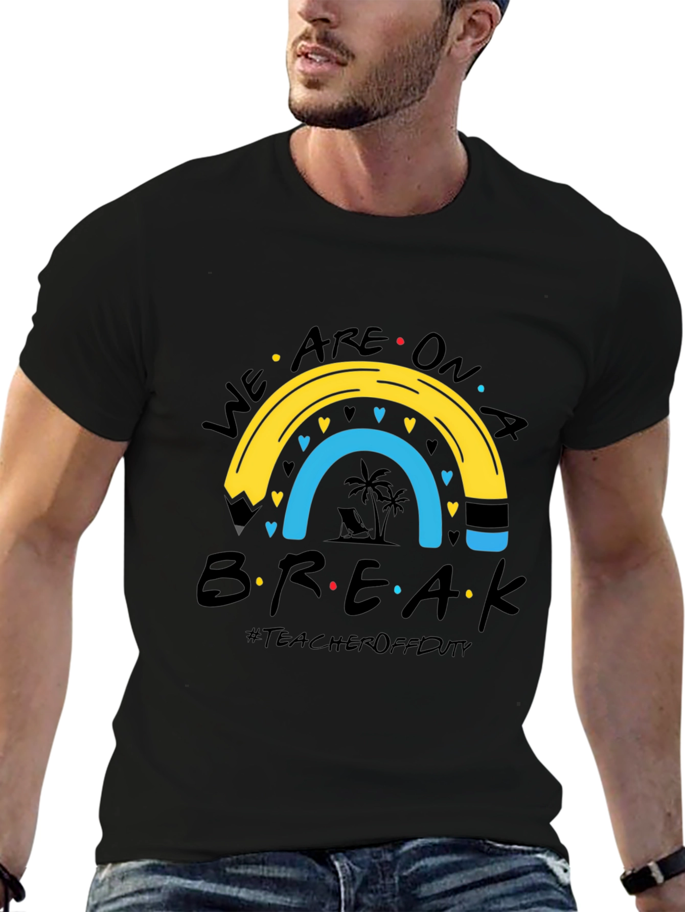 Teacher Off Duty Summer Break T-Shirt