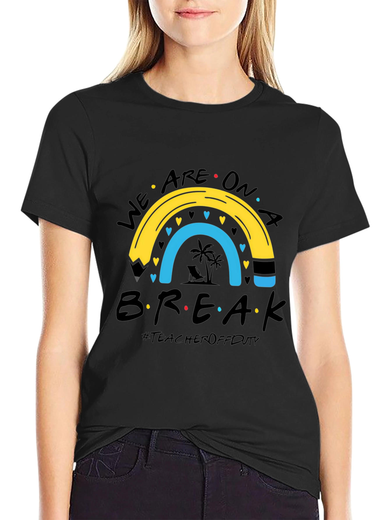Teacher Off Duty Summer Break T-Shirt