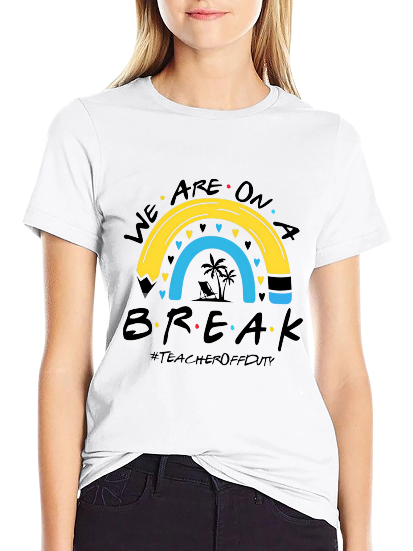 Teacher Off Duty Summer Break T-Shirt